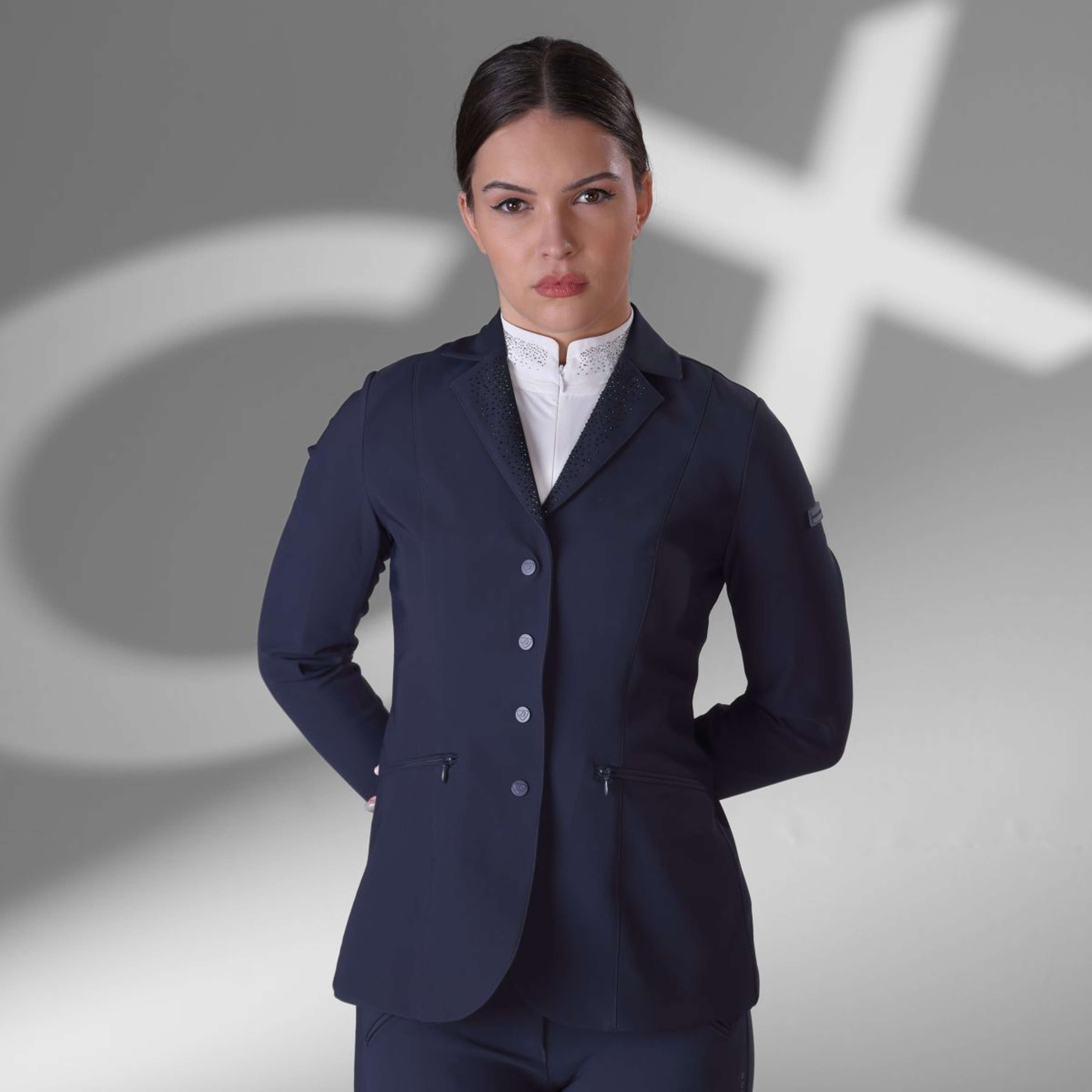 Aubrion by Shires Competition Jacket Optima GX Navy