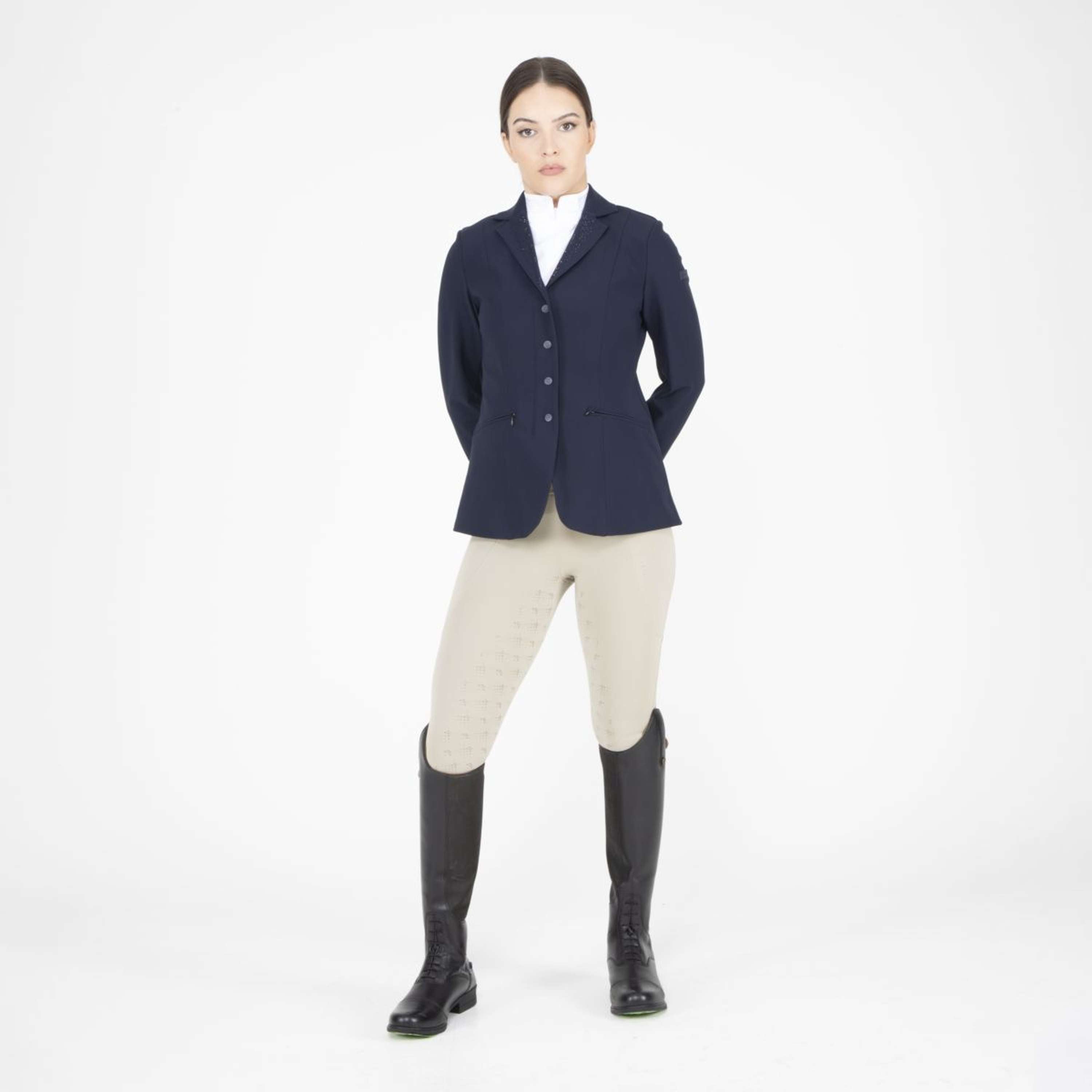 Aubrion by Shires Competition Jacket Optima GX Navy