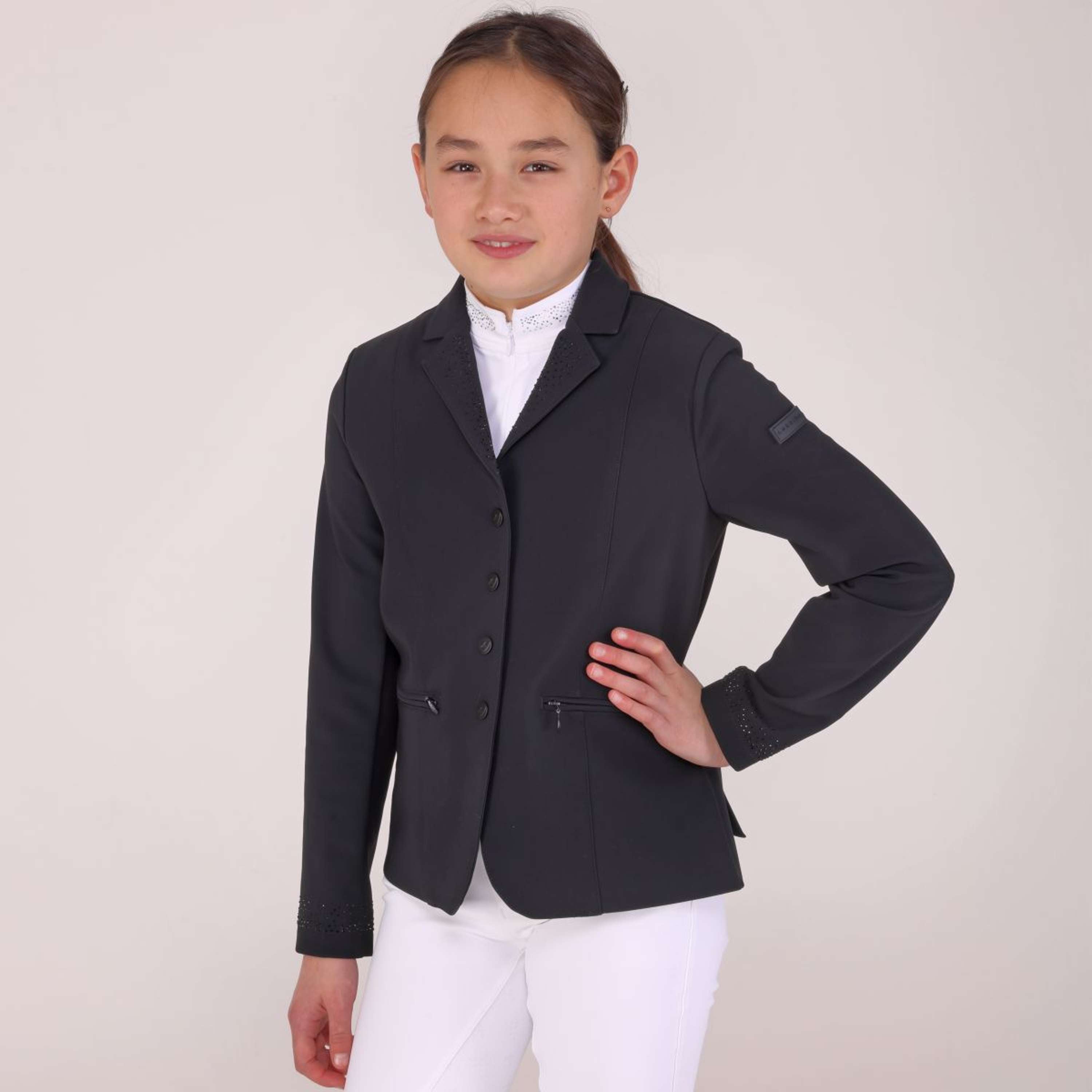 Aubrion by Shires Competition Jacket Optima GX Children Black
