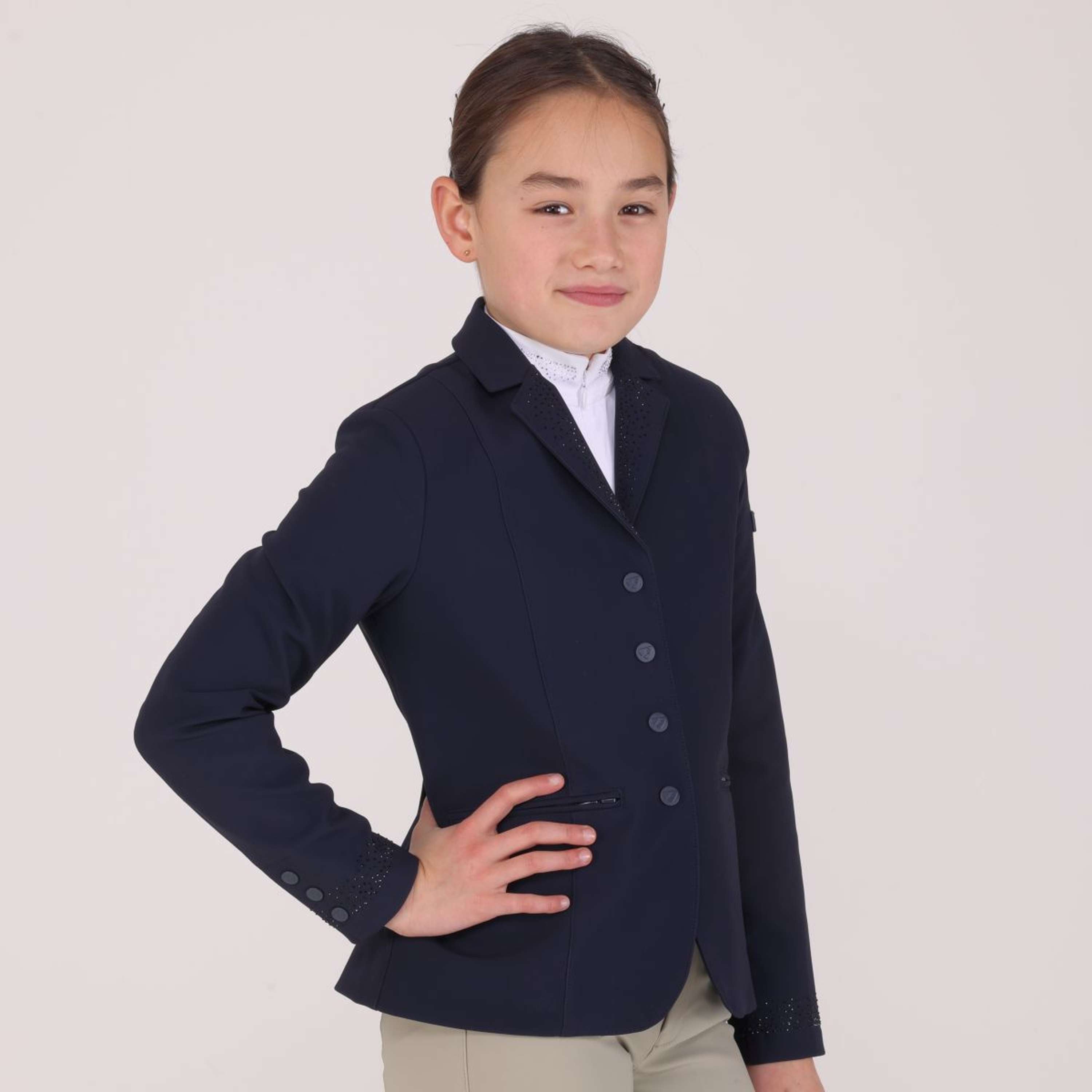 Aubrion by Shires Competition Jacket Optima GX Children Navy