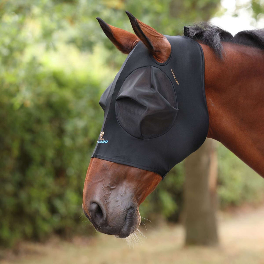 FlyGuard by Shires Fly Mask Pro Stretch with Ear Hole Jet