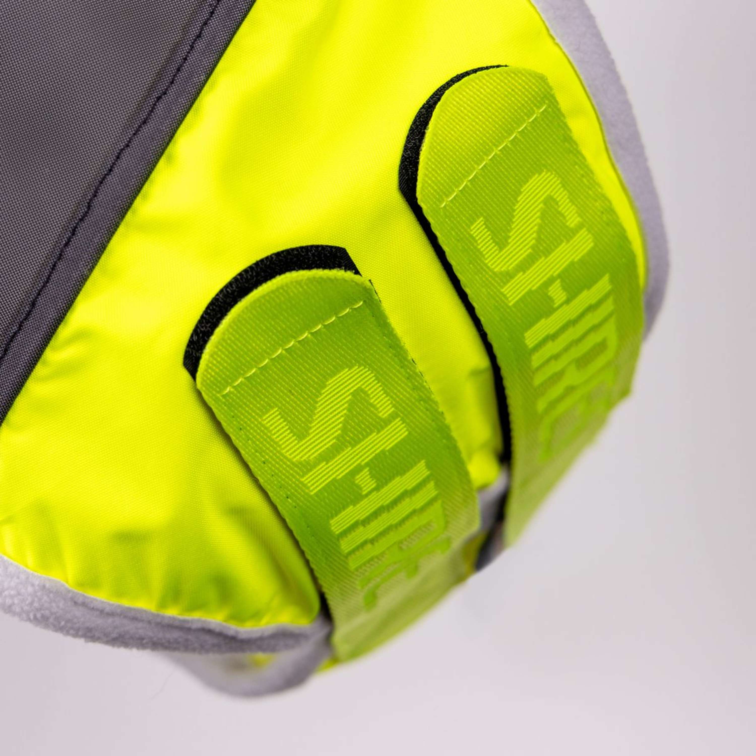 FlyGuard by Shires Fly Mask Pro Hi-Viz Fine Mesh with Ears and Nose fluorescent-yellow