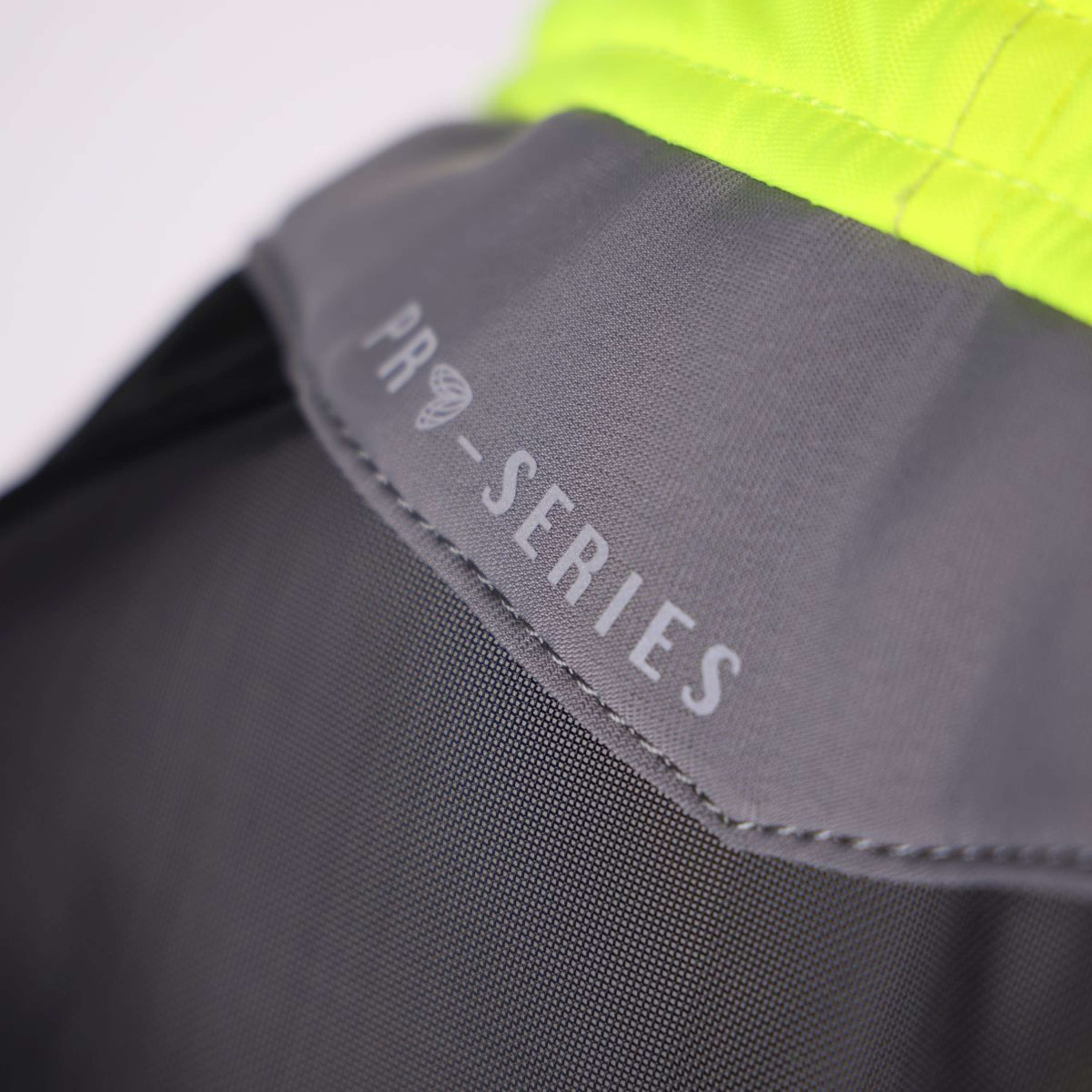 FlyGuard by Shires Fly Mask Pro Hi-Viz Fine Mesh with Ears and Nose fluorescent-yellow