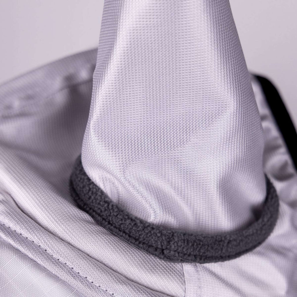 FlyGuard Fly Mask Pro Sun Shade with Ears and Nose White