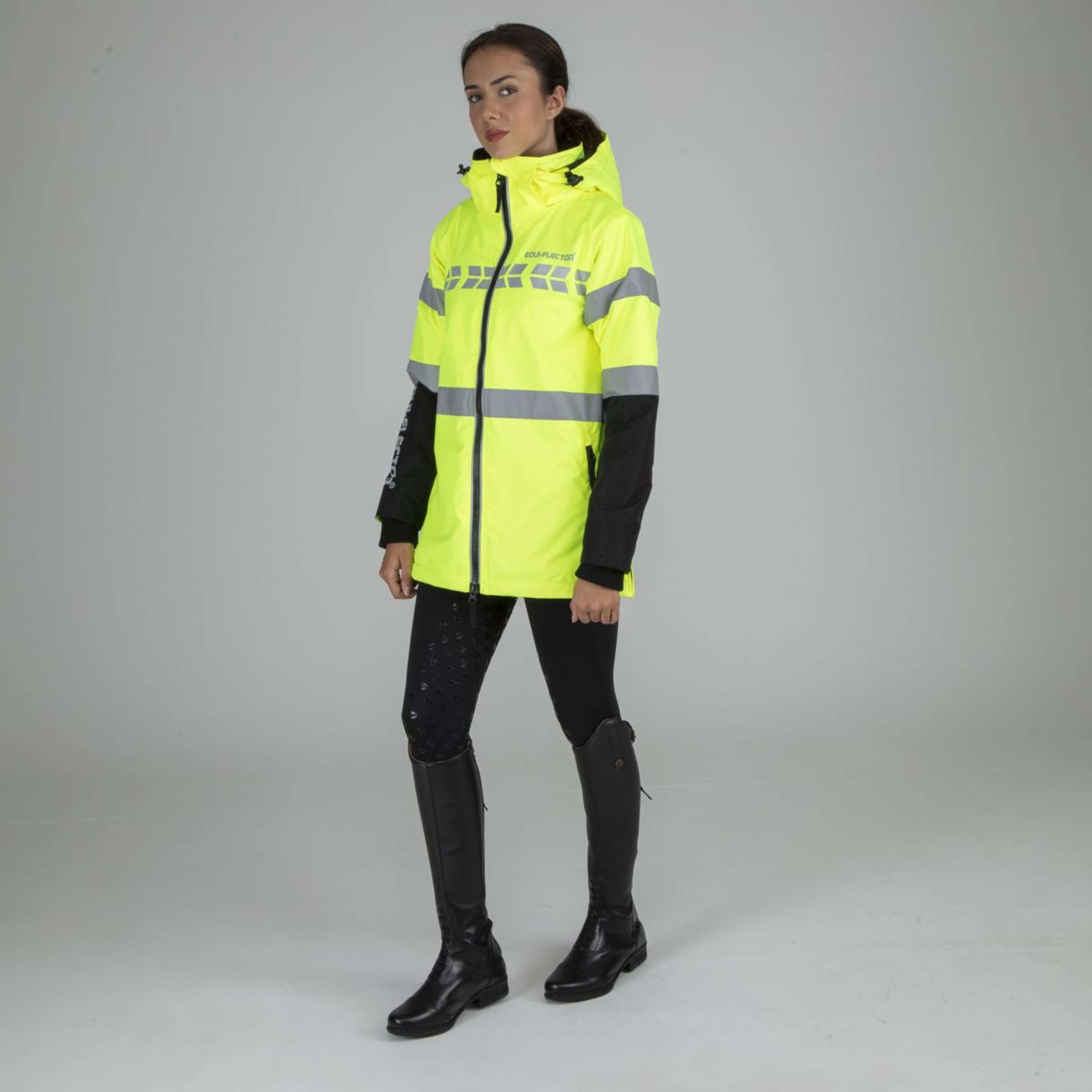 Equi-Flector by Shires Reflective Jacket Yellow