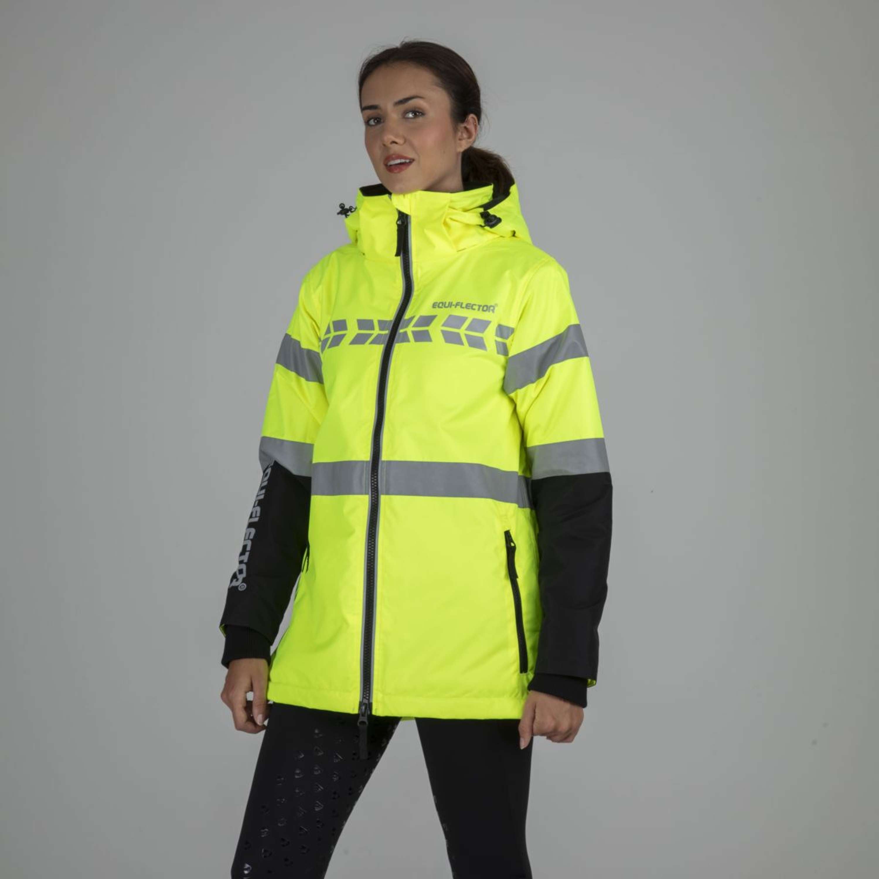 Equi-Flector by Shires Reflective Jacket Yellow