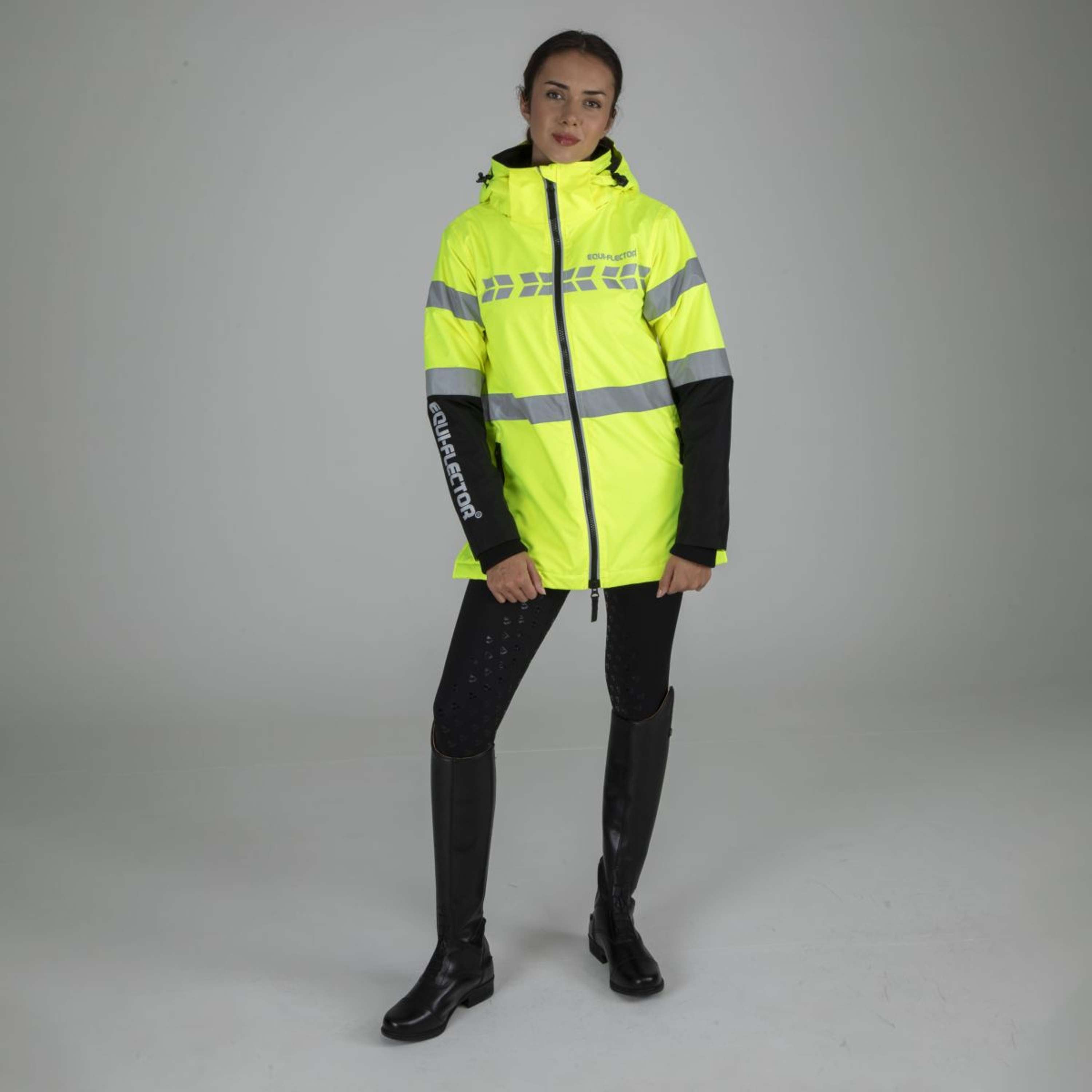 Equi-Flector by Shires Reflective Jacket Yellow
