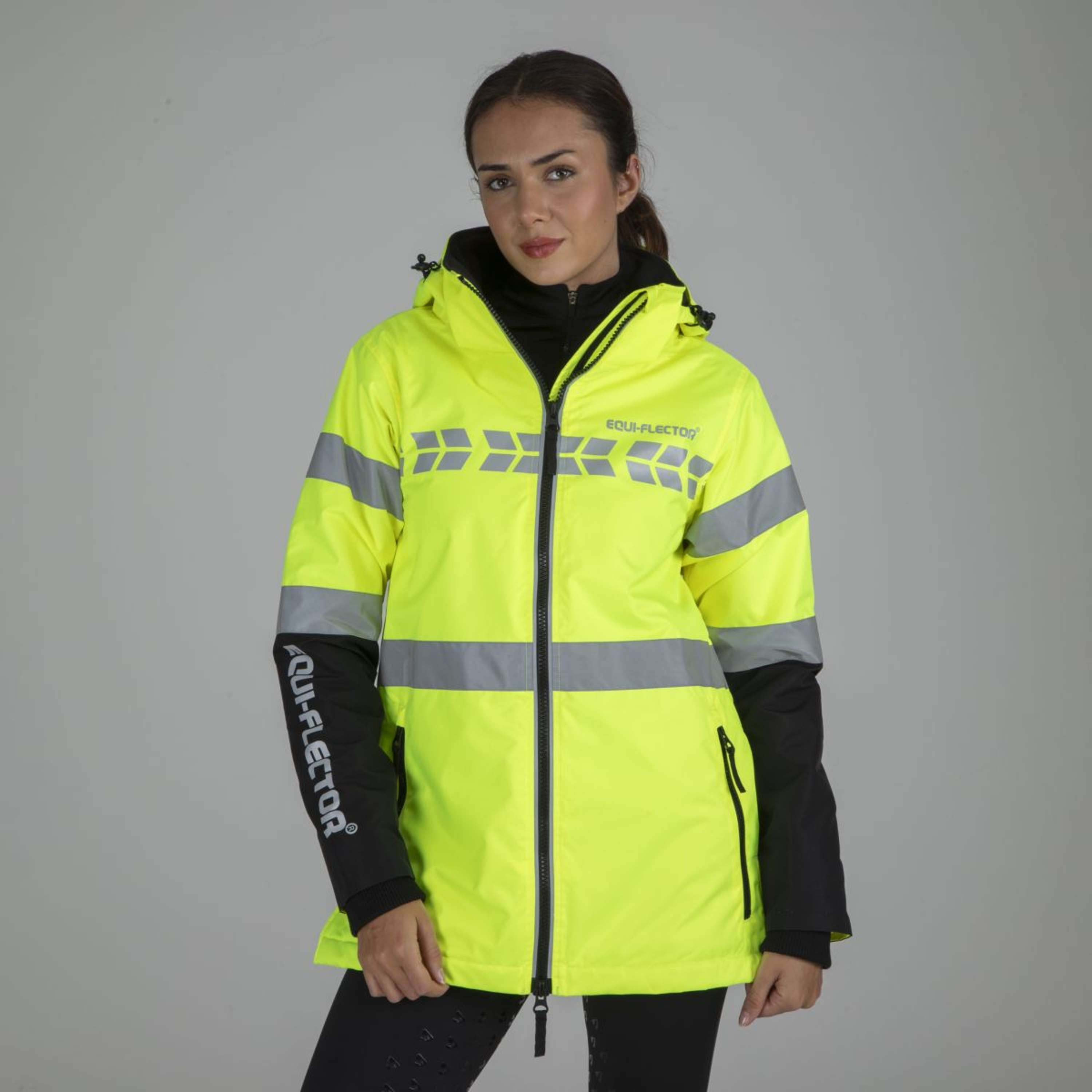 Equi-Flector by Shires Reflective Jacket Yellow