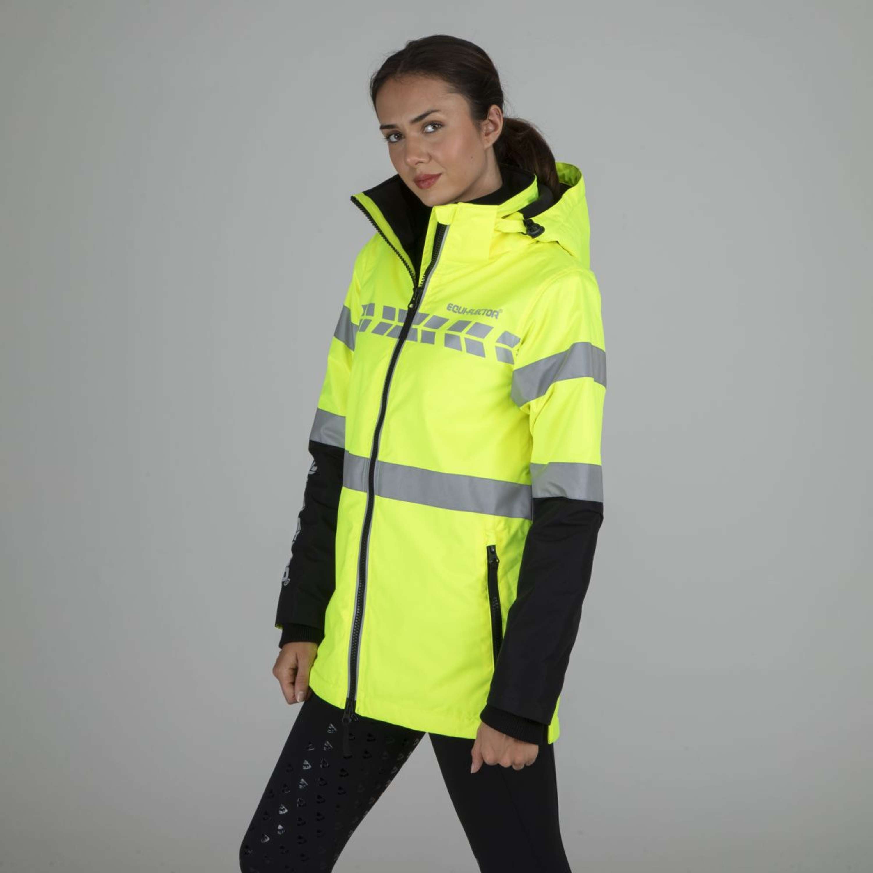 Equi-Flector by Shires Reflective Jacket Yellow