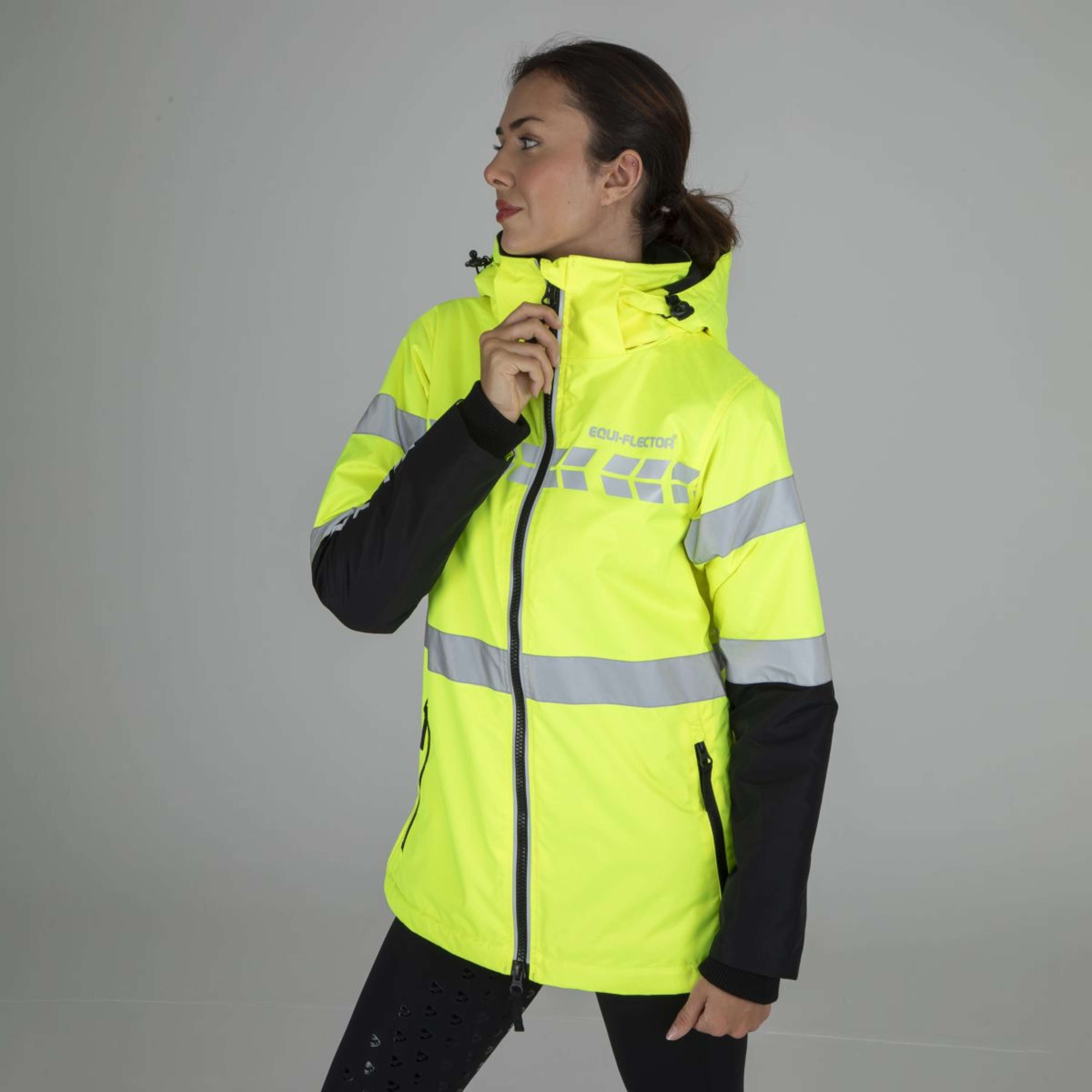 Equi-Flector by Shires Reflective Jacket Yellow