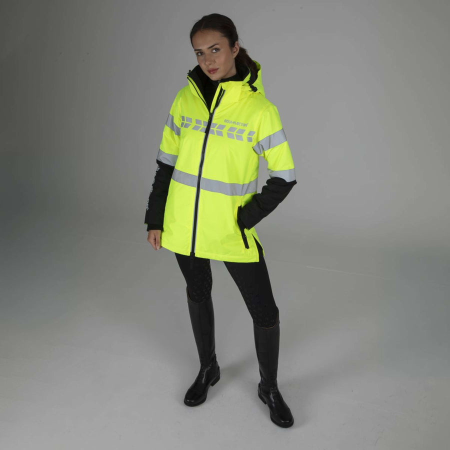 Equi-Flector by Shires Reflective Jacket Yellow