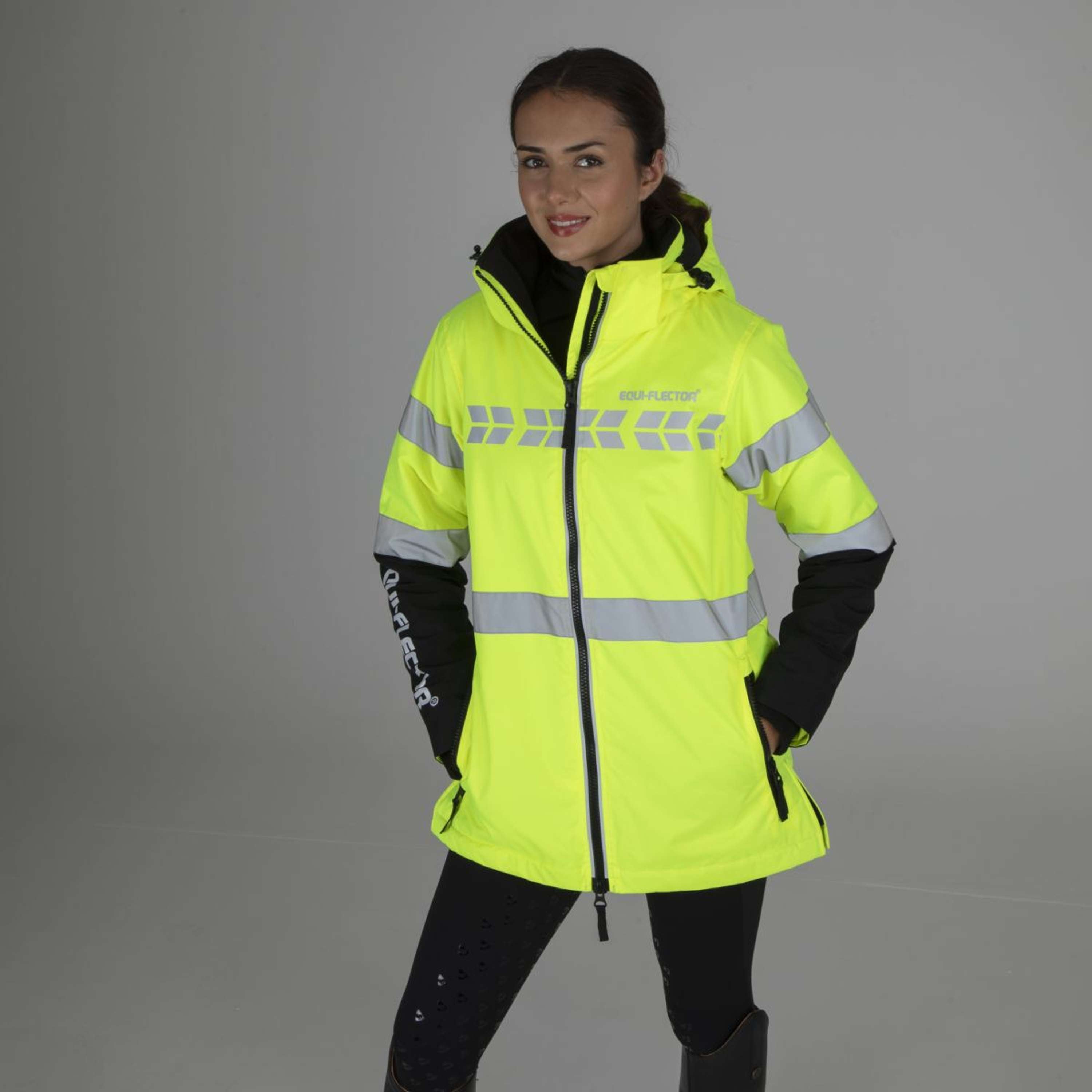 Equi-Flector by Shires Reflective Jacket Yellow