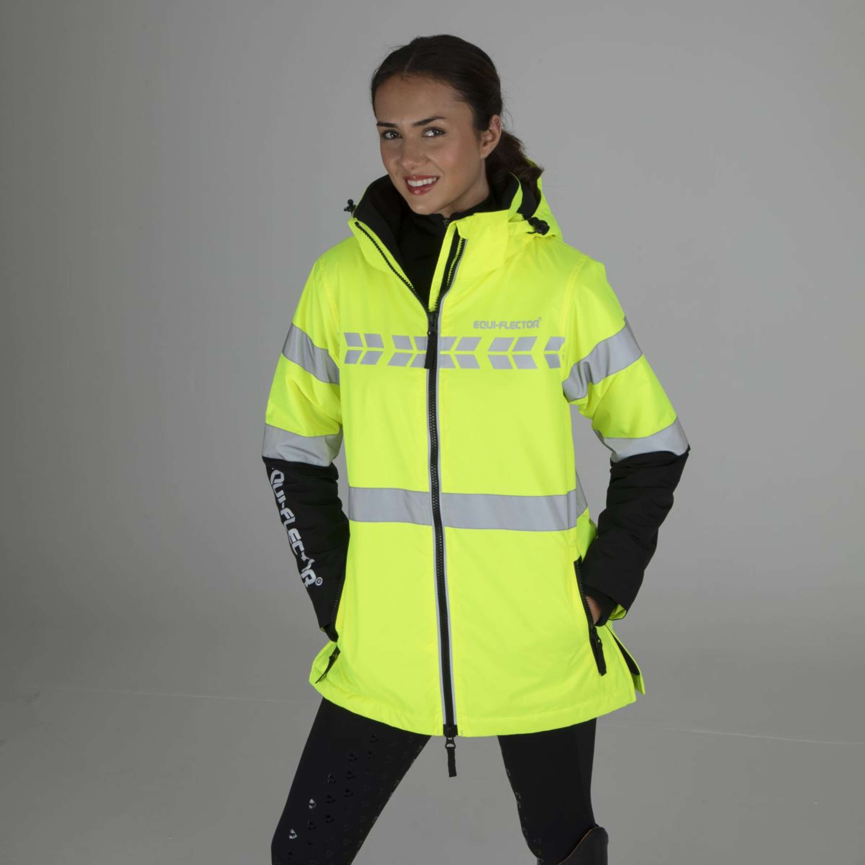 Equi-Flector by Shires Reflective Jacket Yellow