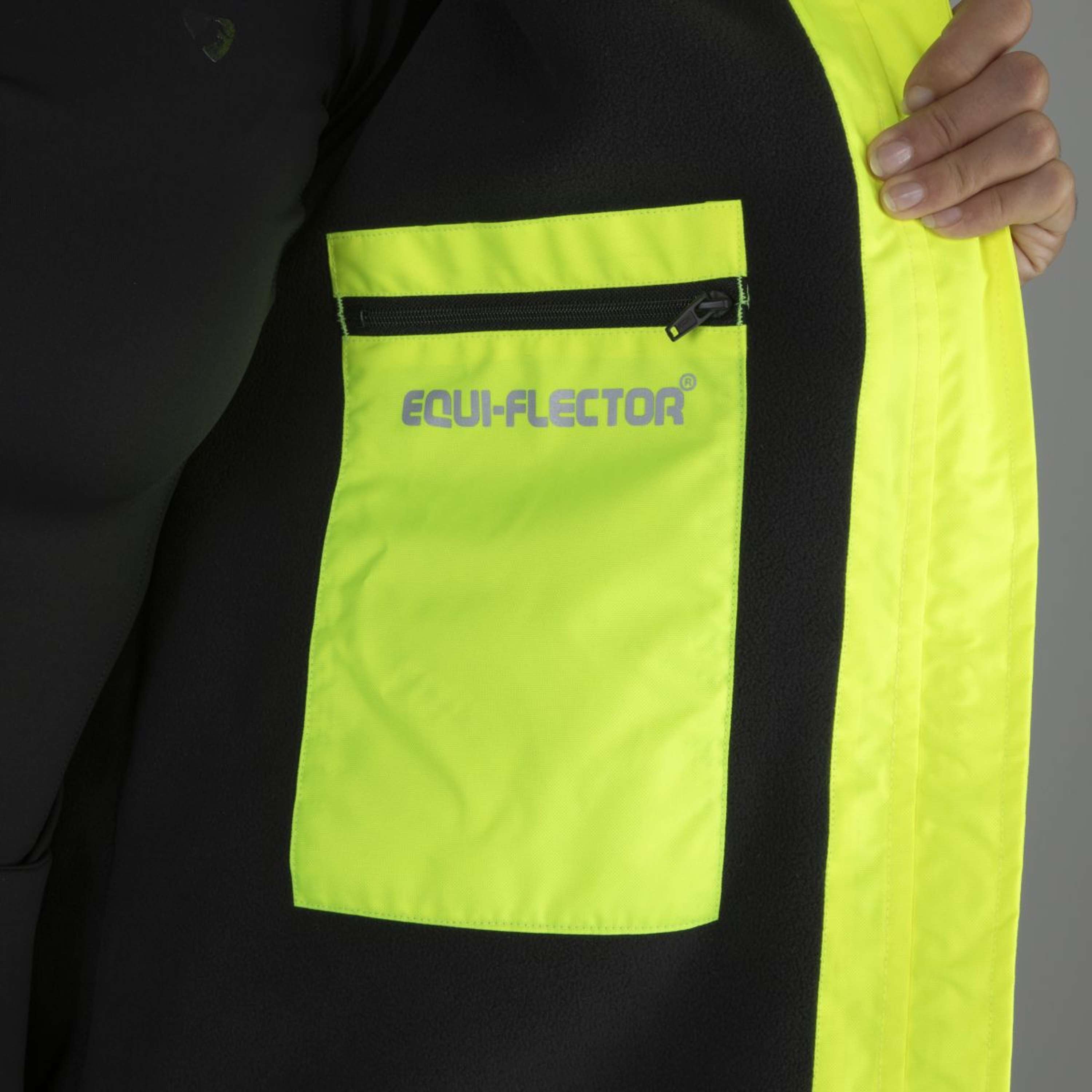 Equi-Flector by Shires Reflective Jacket Yellow
