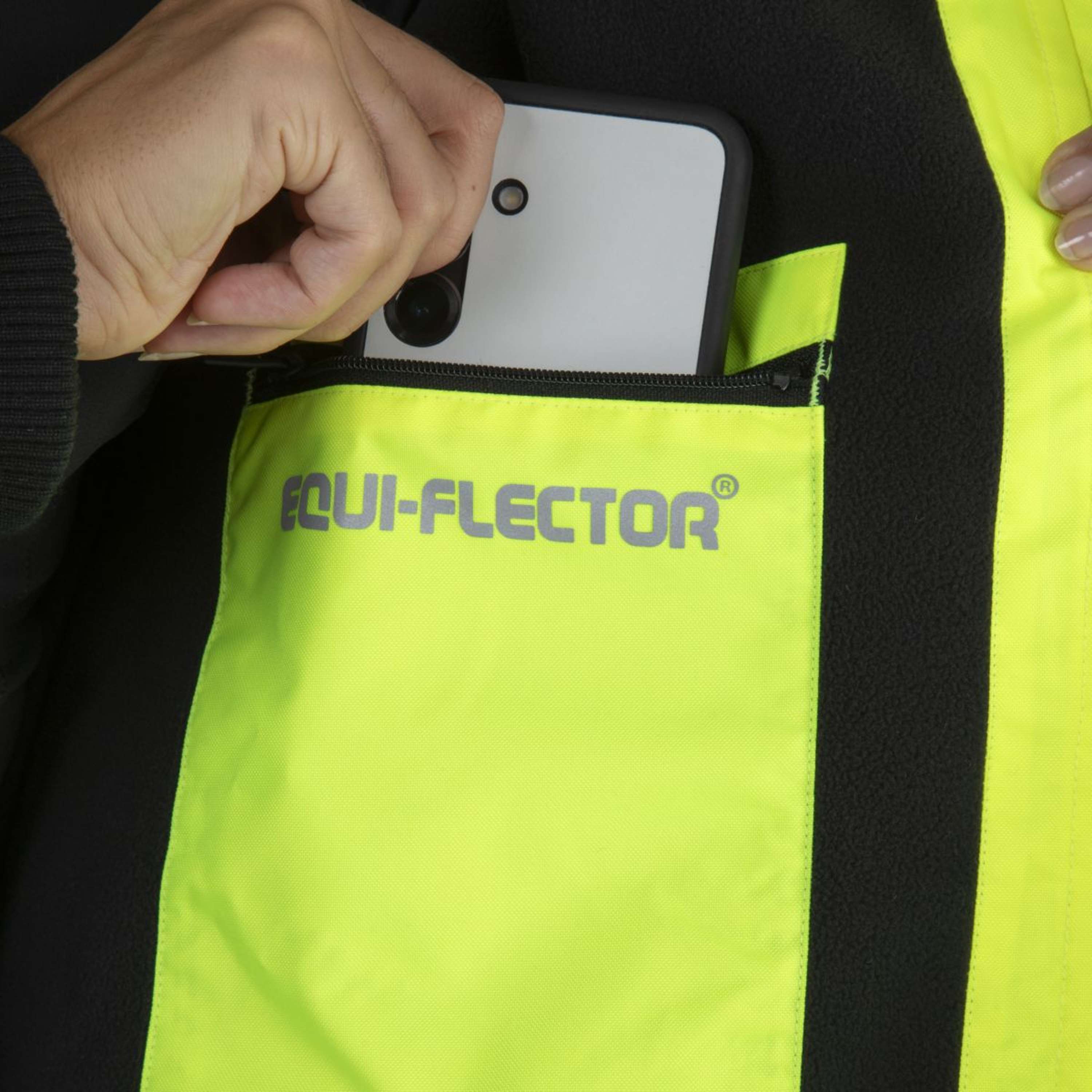 Equi-Flector by Shires Reflective Jacket Yellow