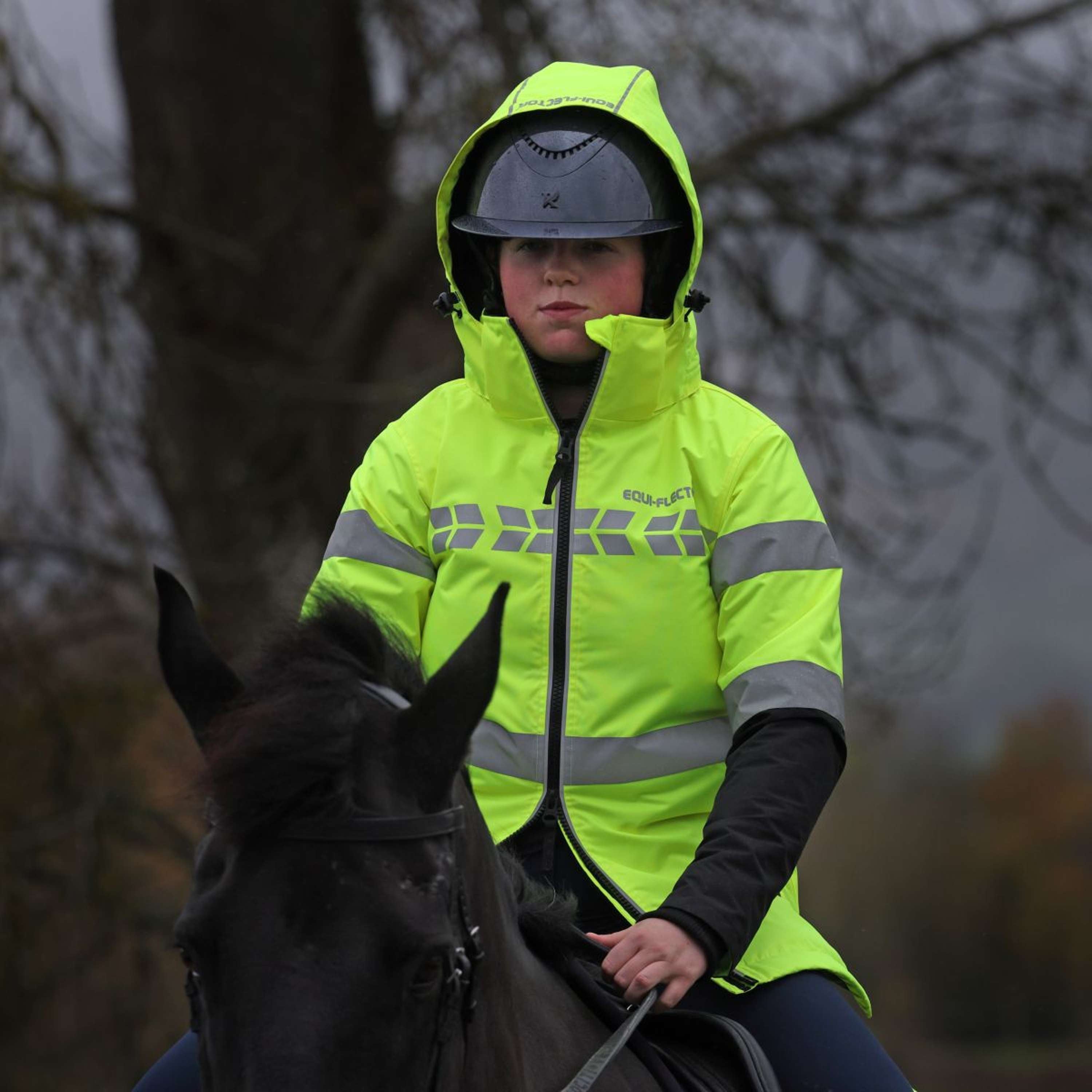 Equi-Flector by Shires Reflective Jacket Yellow