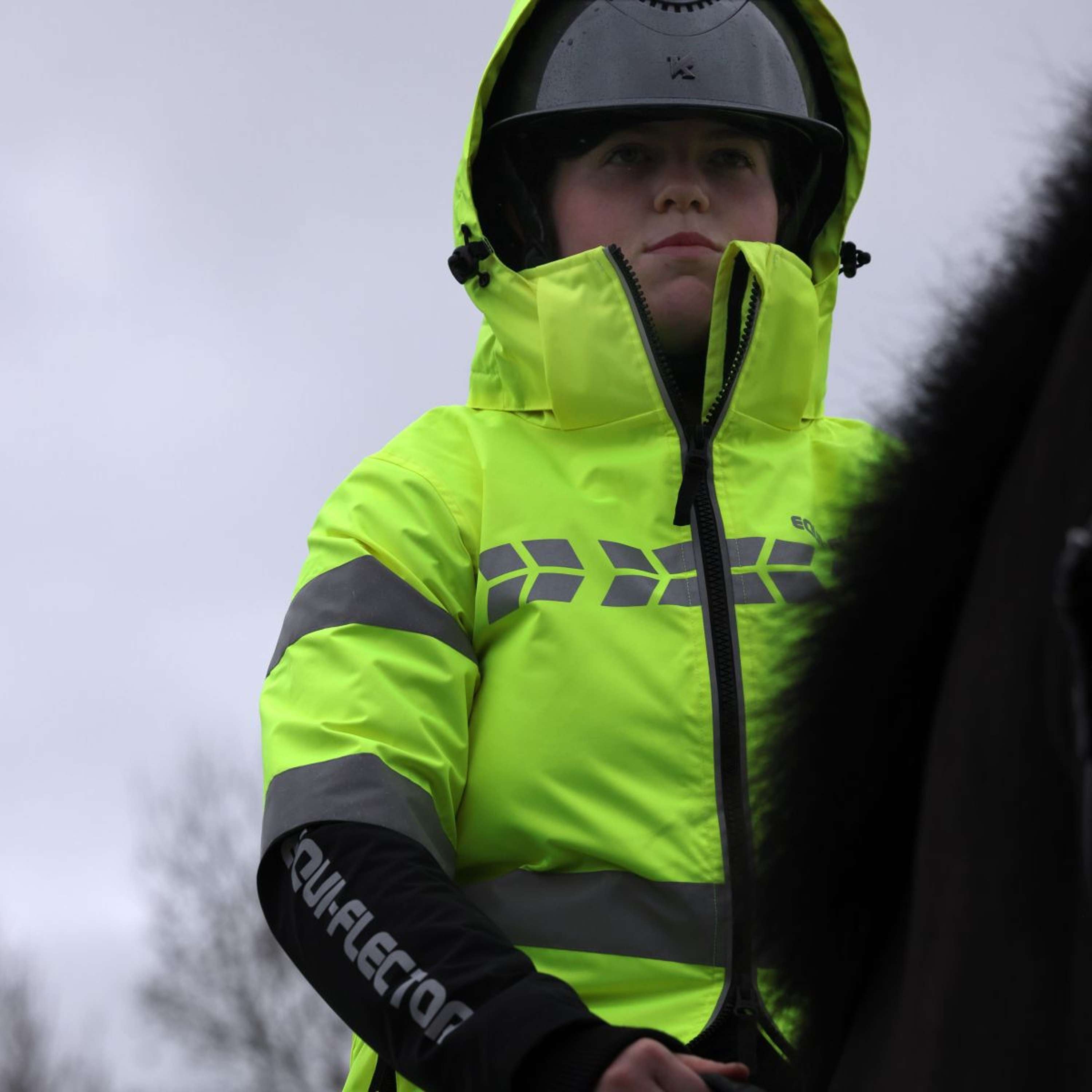 Equi-Flector by Shires Reflective Jacket Yellow