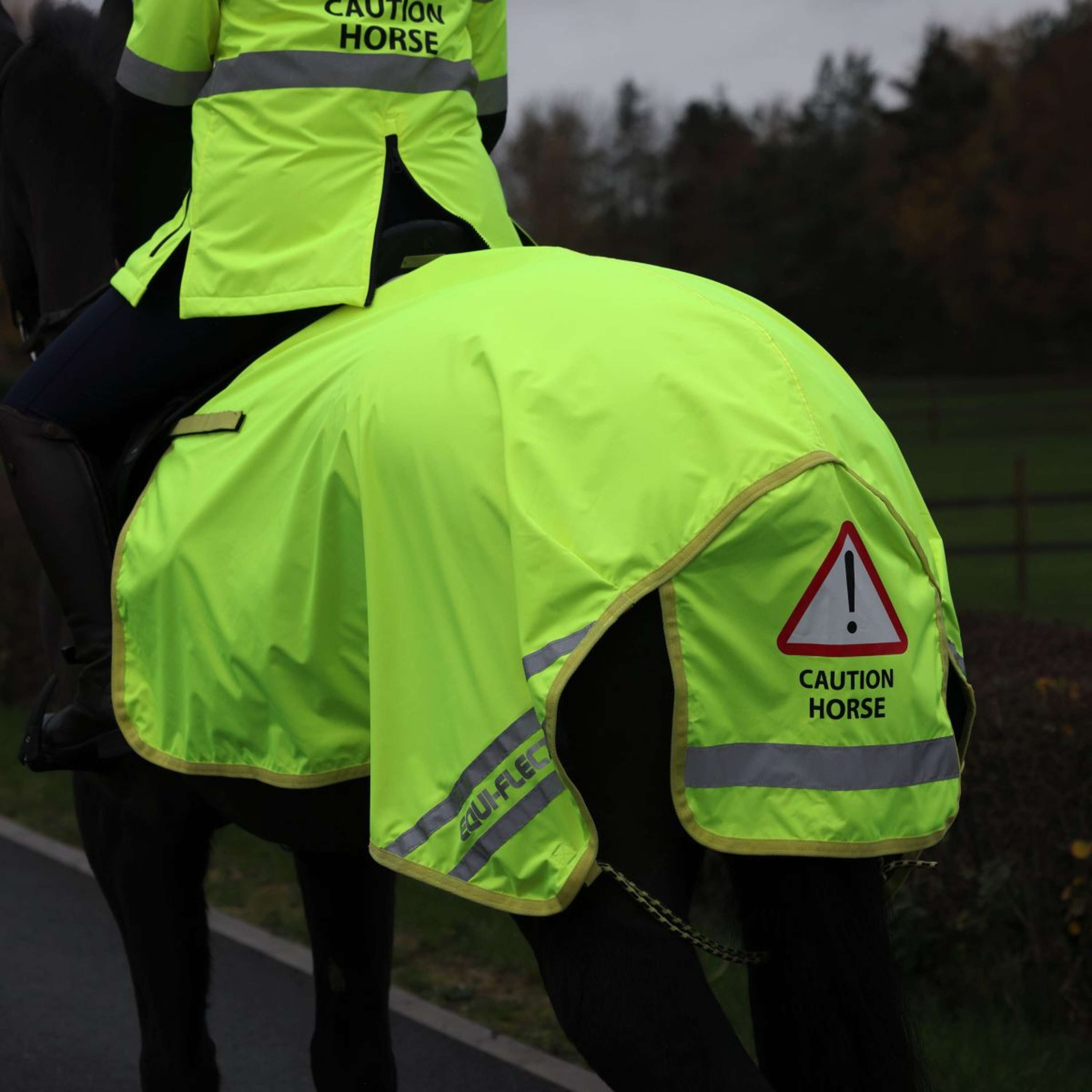 Equi-Flector by Shires Reflective Jacket Yellow