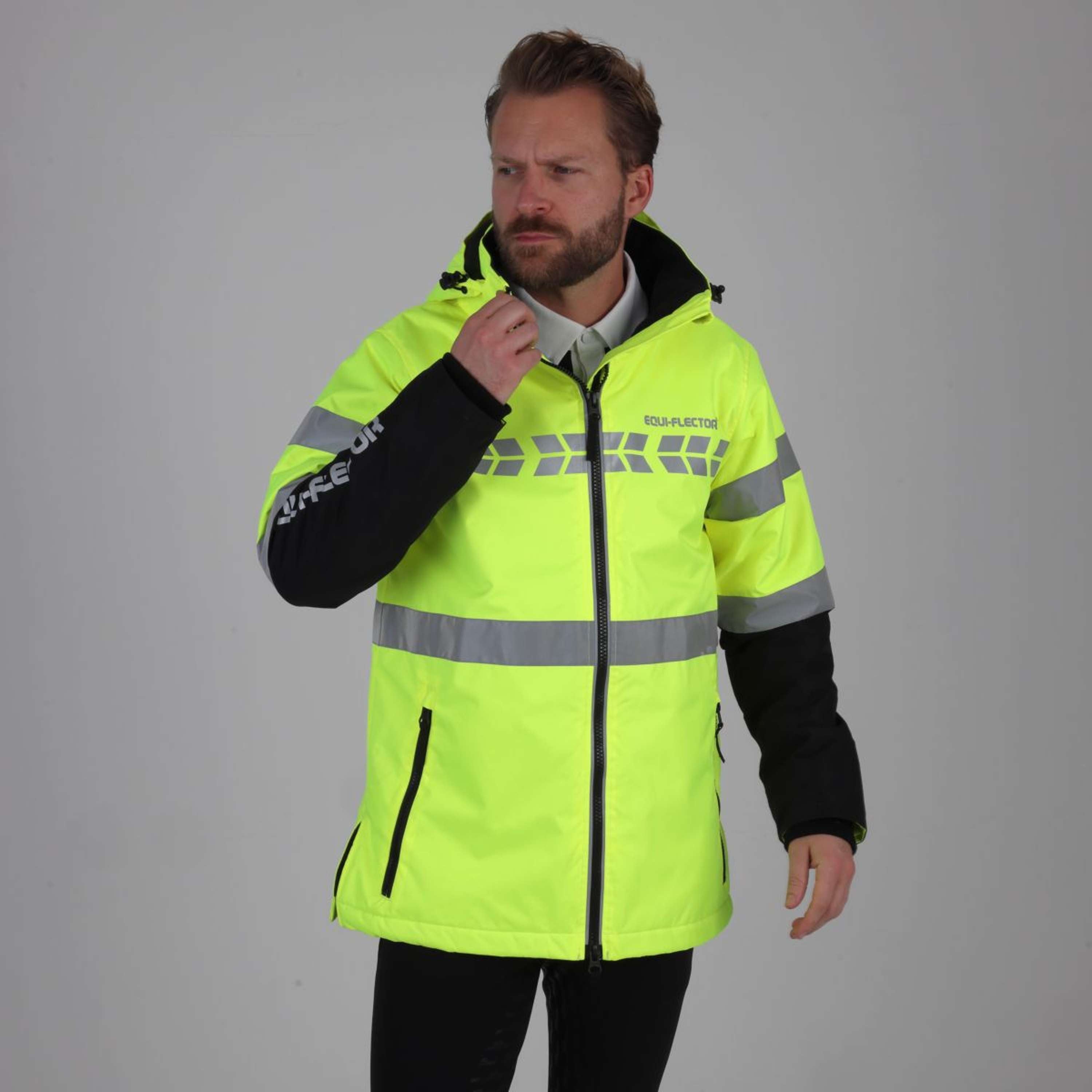 Equi-Flector by Shires Reflective Jacket Yellow