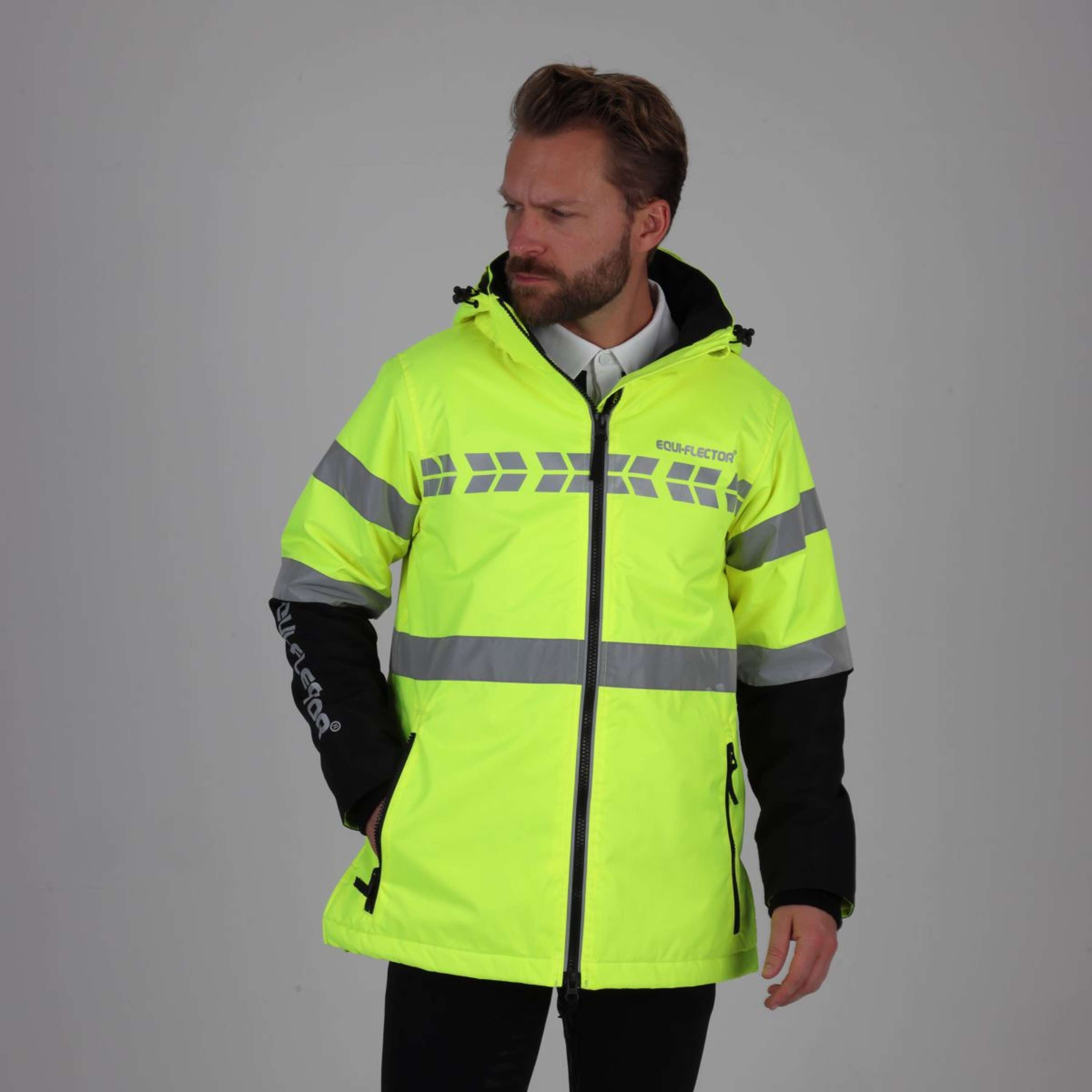 Equi-Flector by Shires Reflective Jacket Yellow