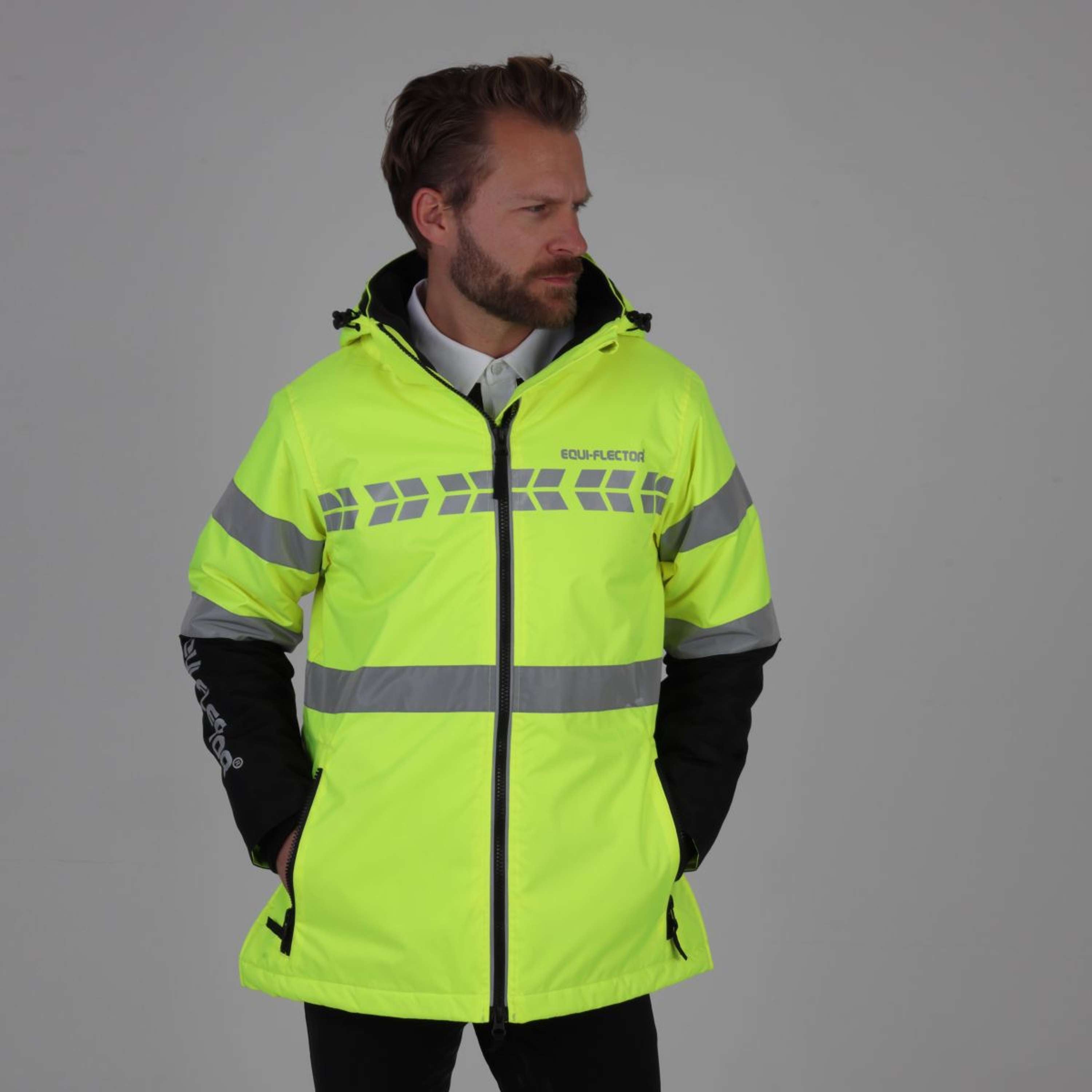 Equi-Flector by Shires Reflective Jacket Yellow