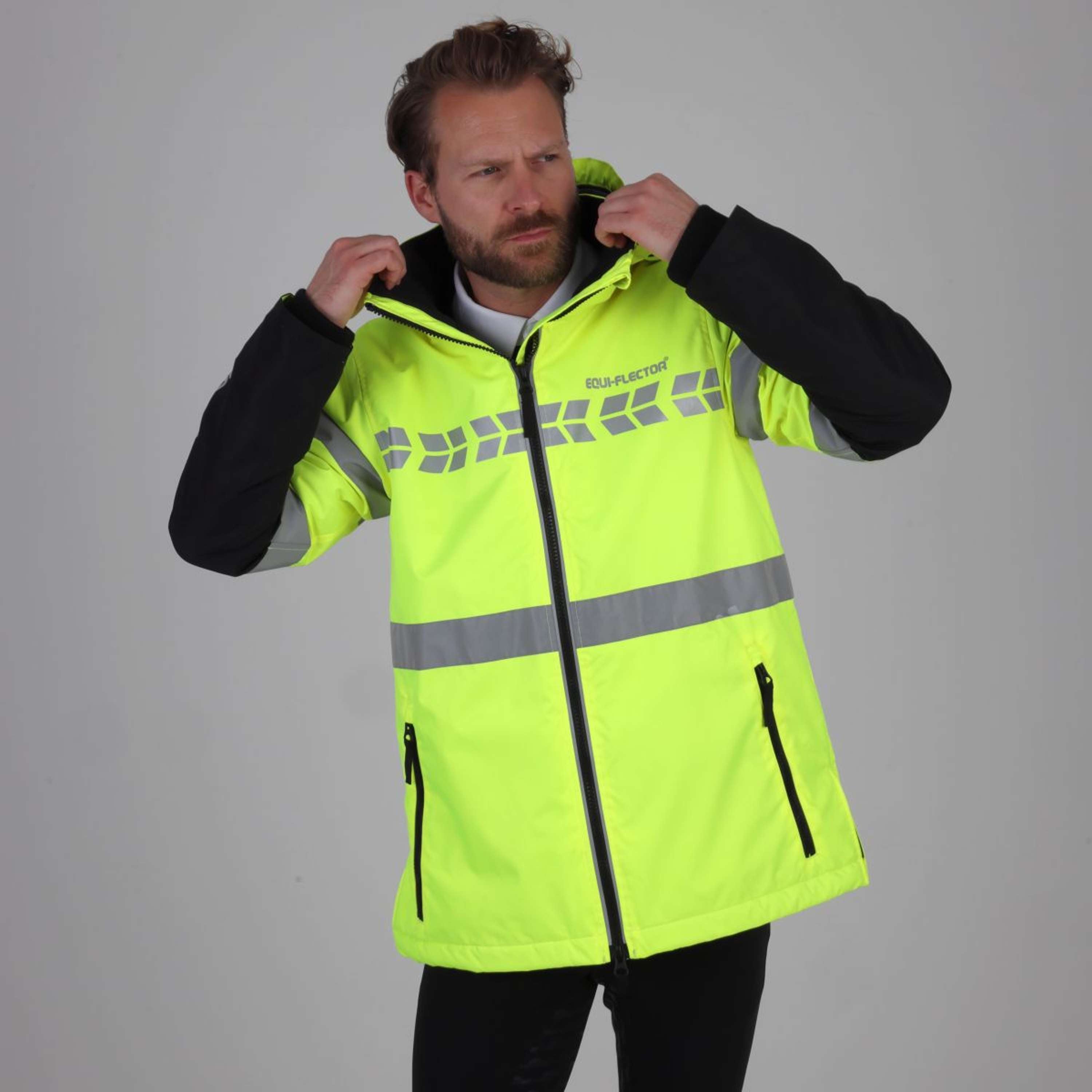 Equi-Flector by Shires Reflective Jacket Yellow