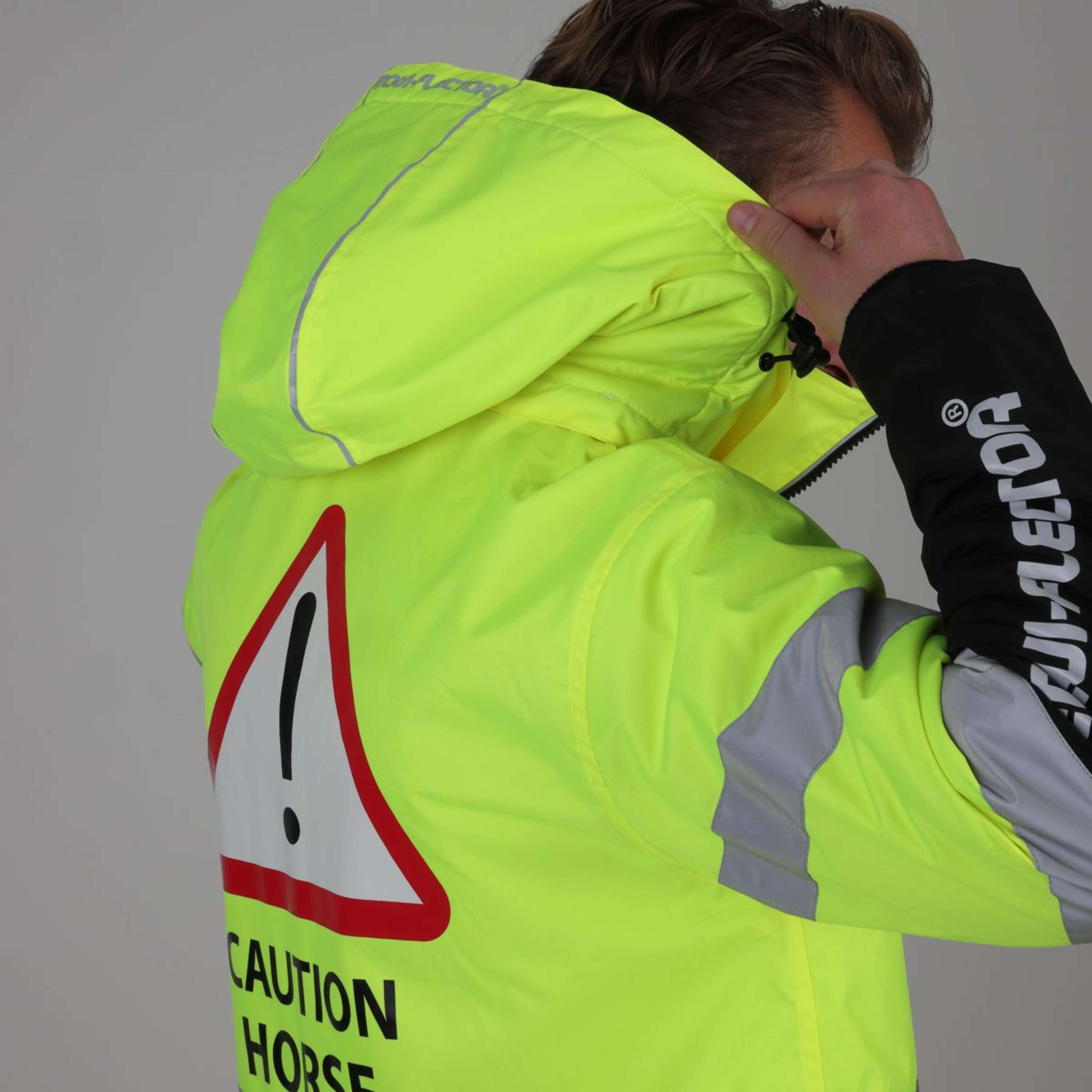 Equi-Flector by Shires Reflective Jacket Yellow