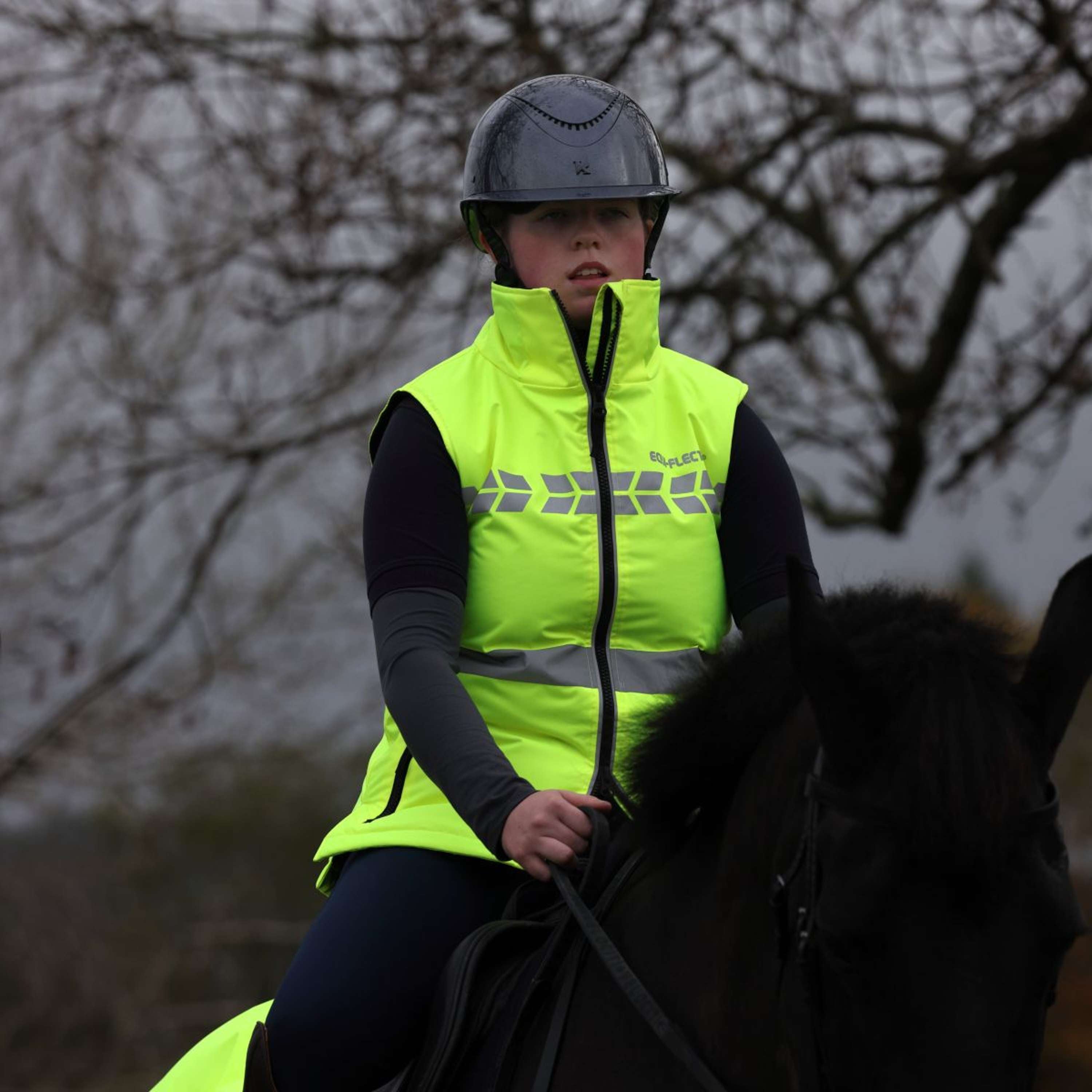 Equi-Flector by Shires Reflective Vest Yellow