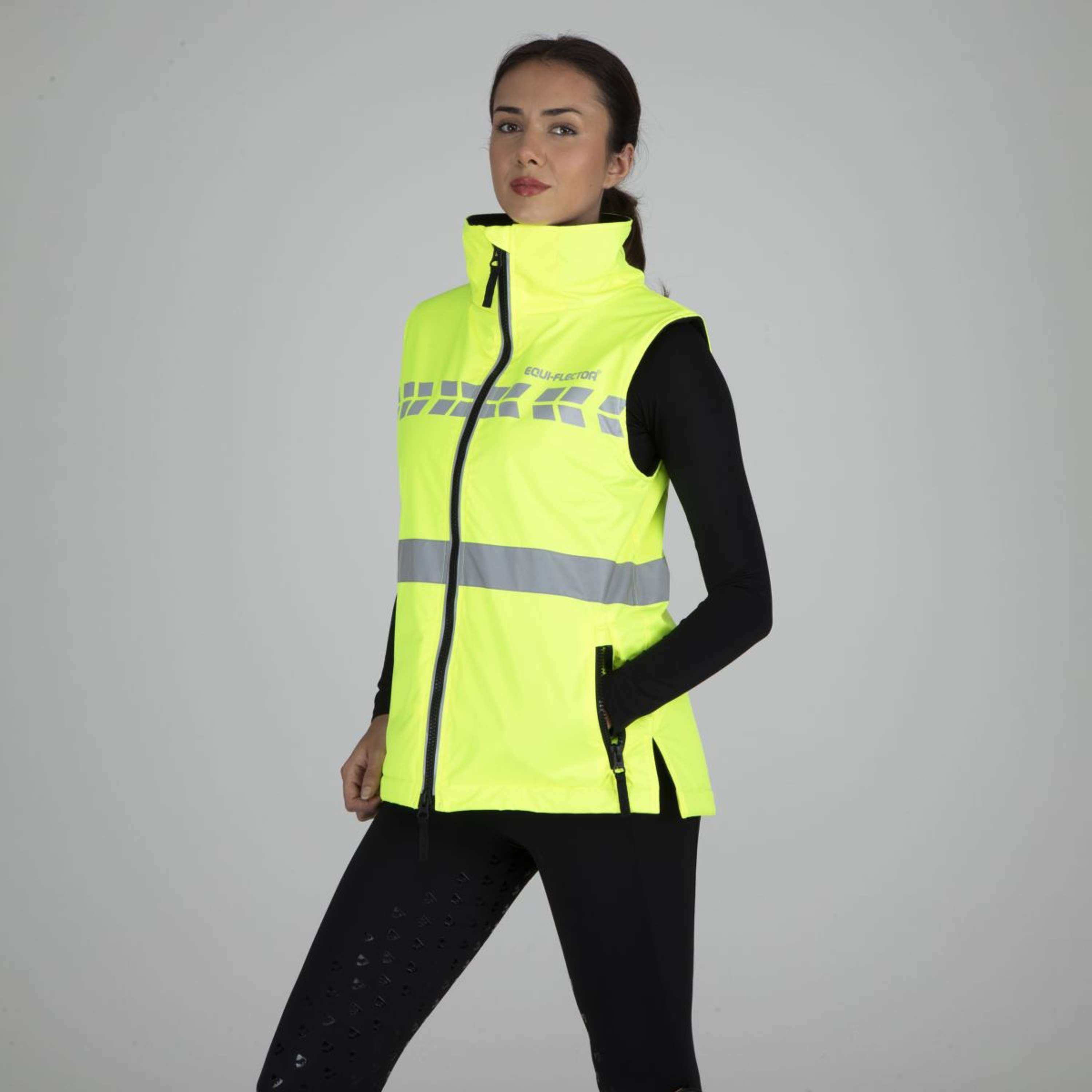 Equi-Flector by Shires Reflective Vest Yellow