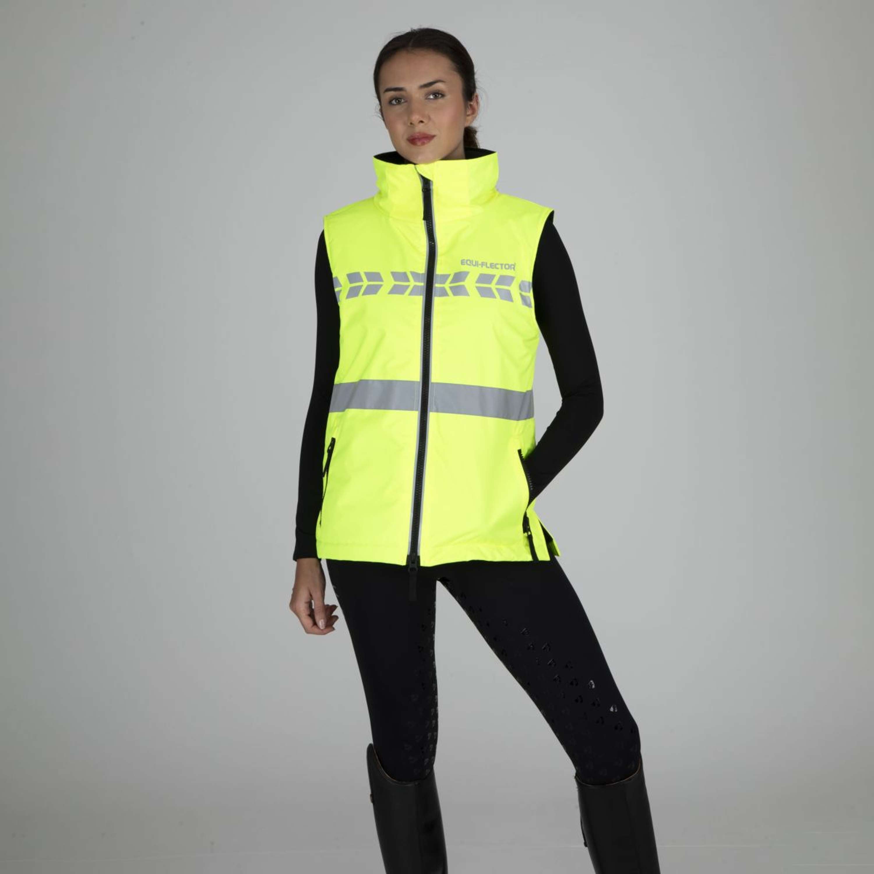 Equi-Flector by Shires Reflective Vest Yellow