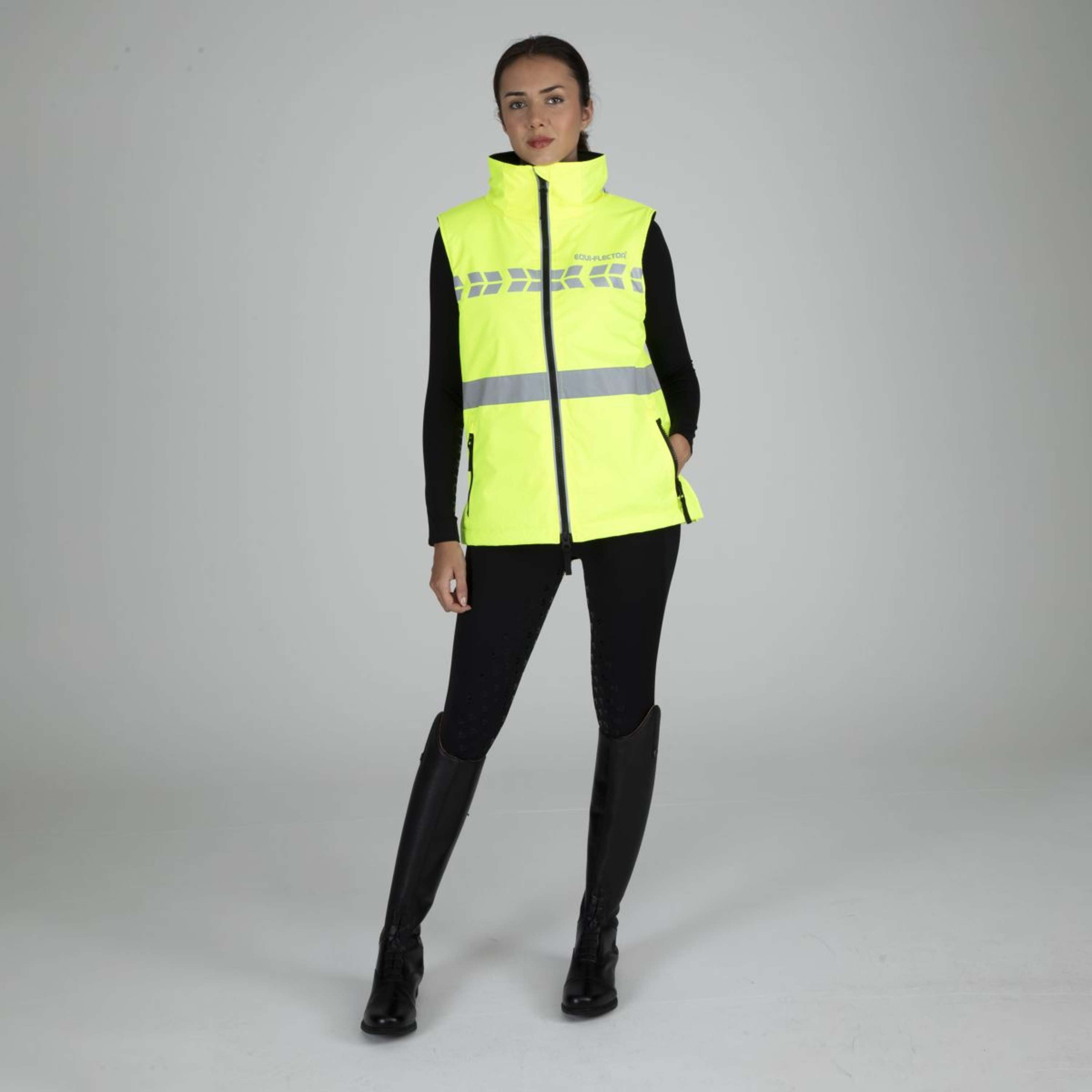 Equi-Flector by Shires Reflective Vest Yellow