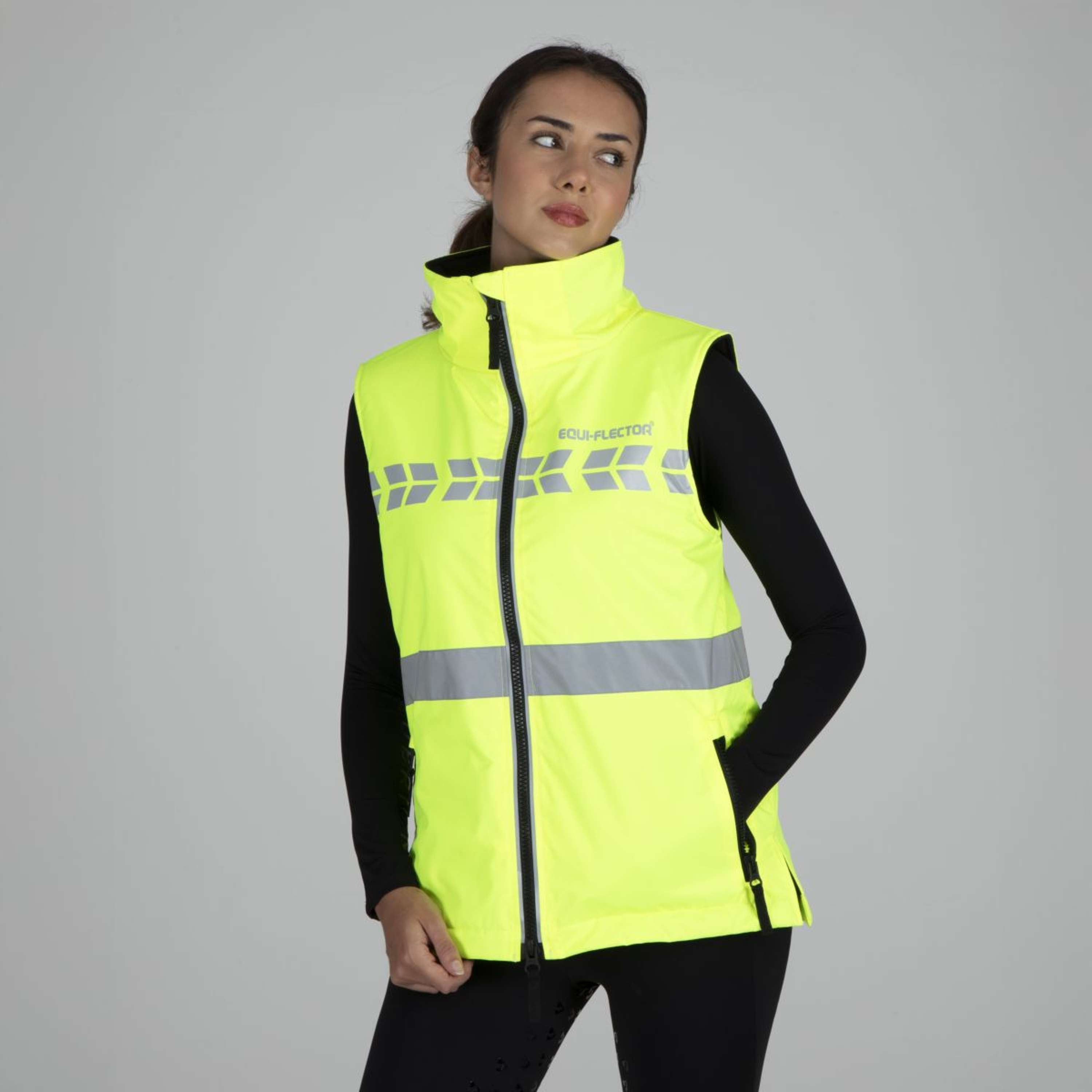 Equi-Flector by Shires Reflective Vest Yellow