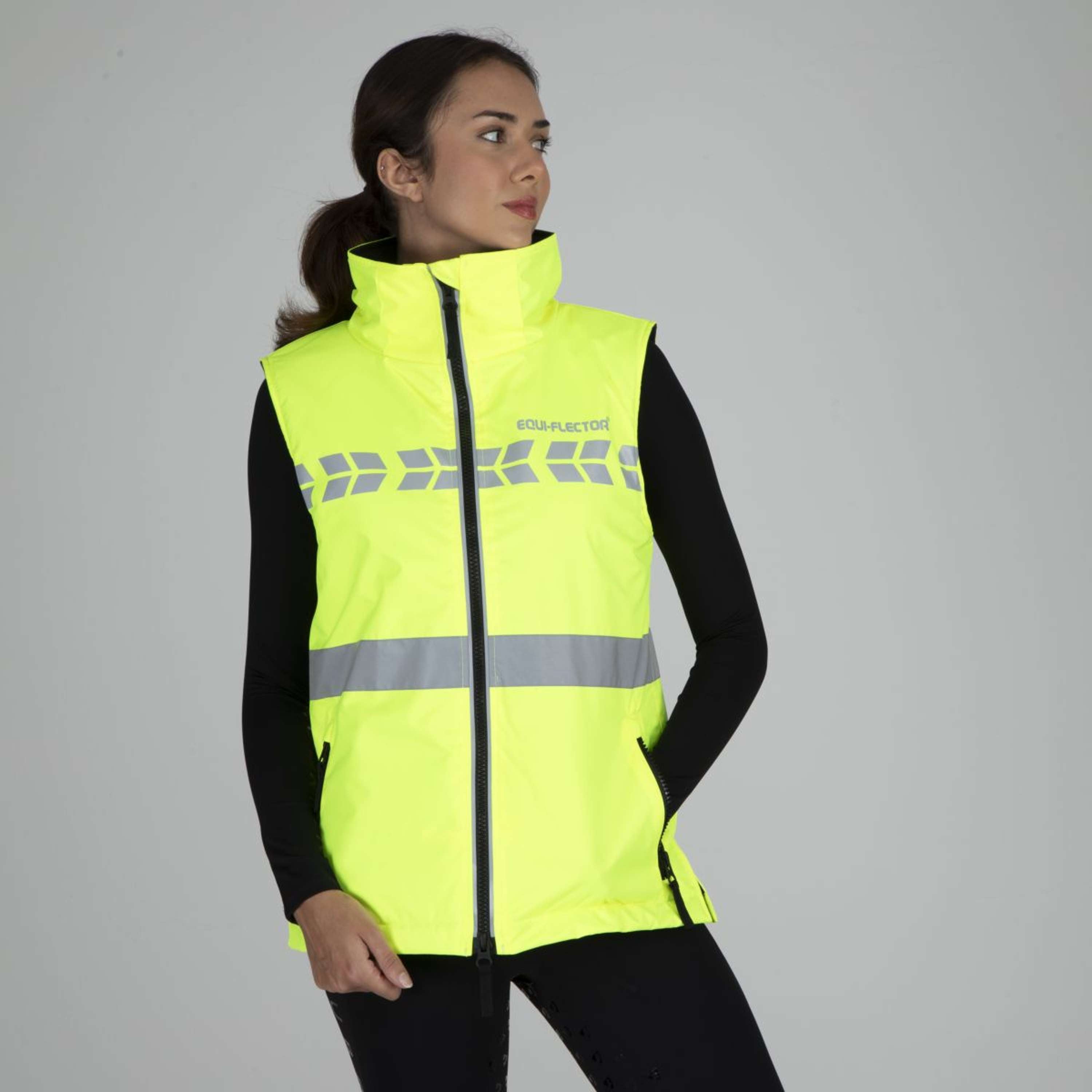 Equi-Flector by Shires Reflective Vest Yellow