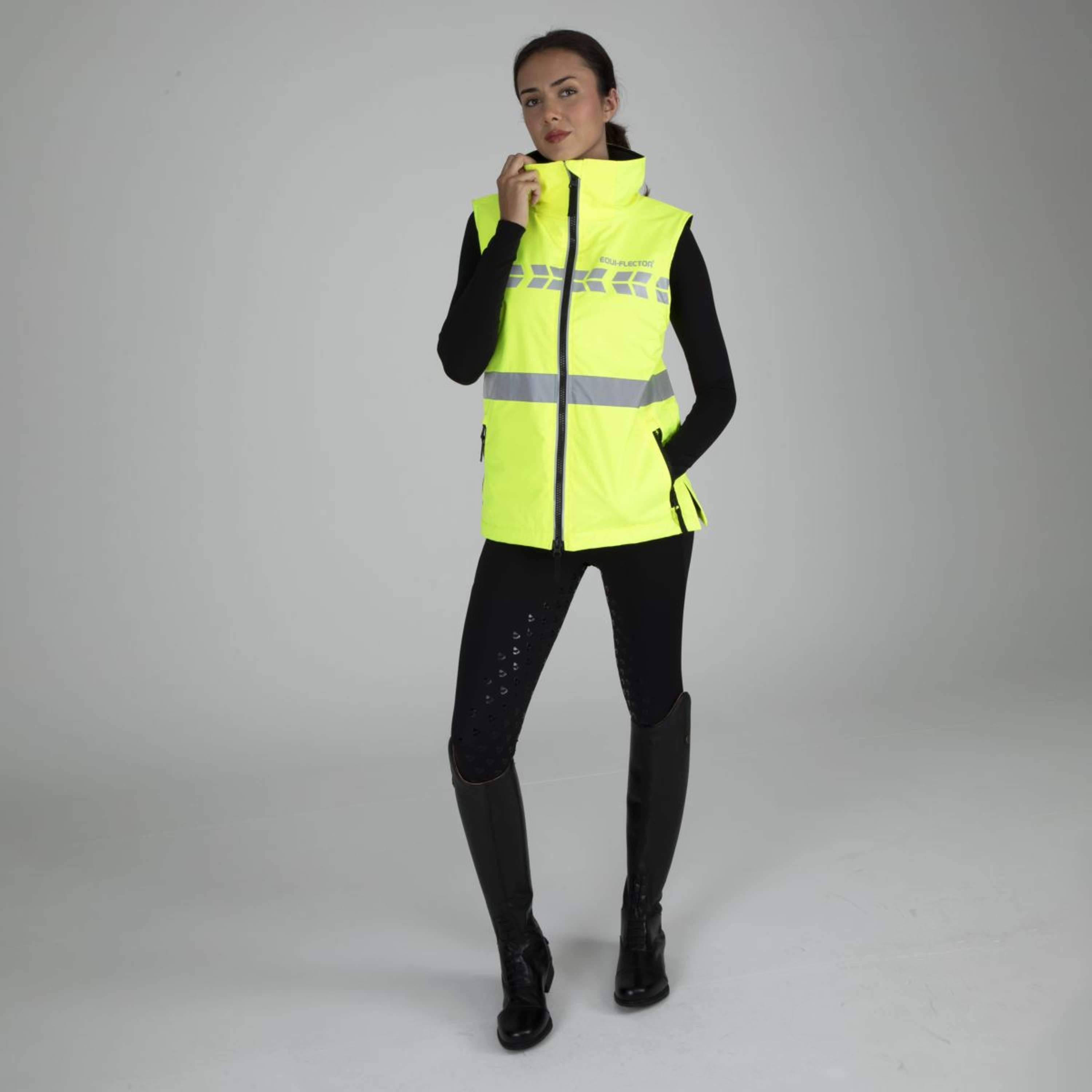Equi-Flector by Shires Reflective Vest Yellow