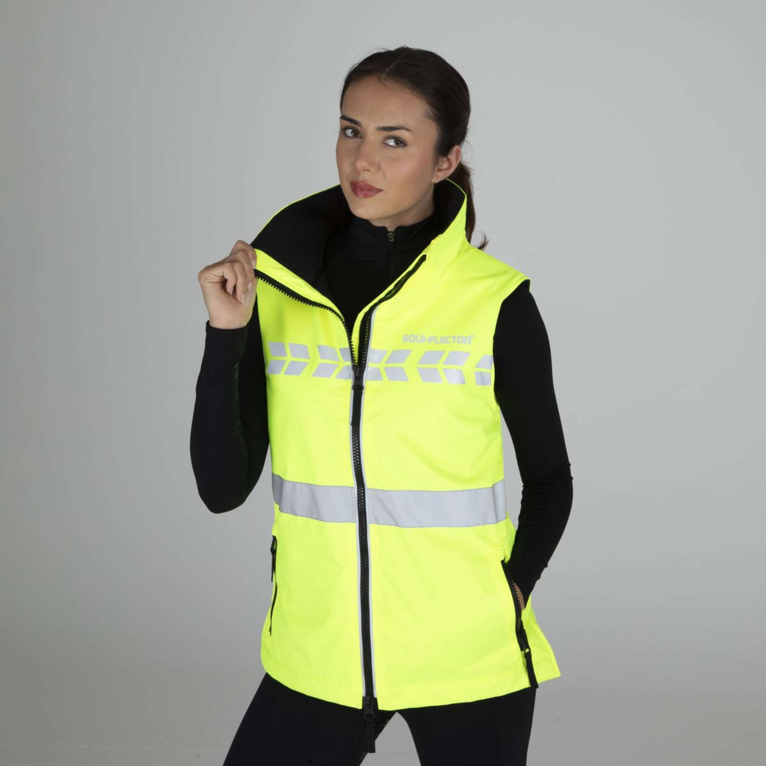 Equi-Flector by Shires Reflective Vest Yellow