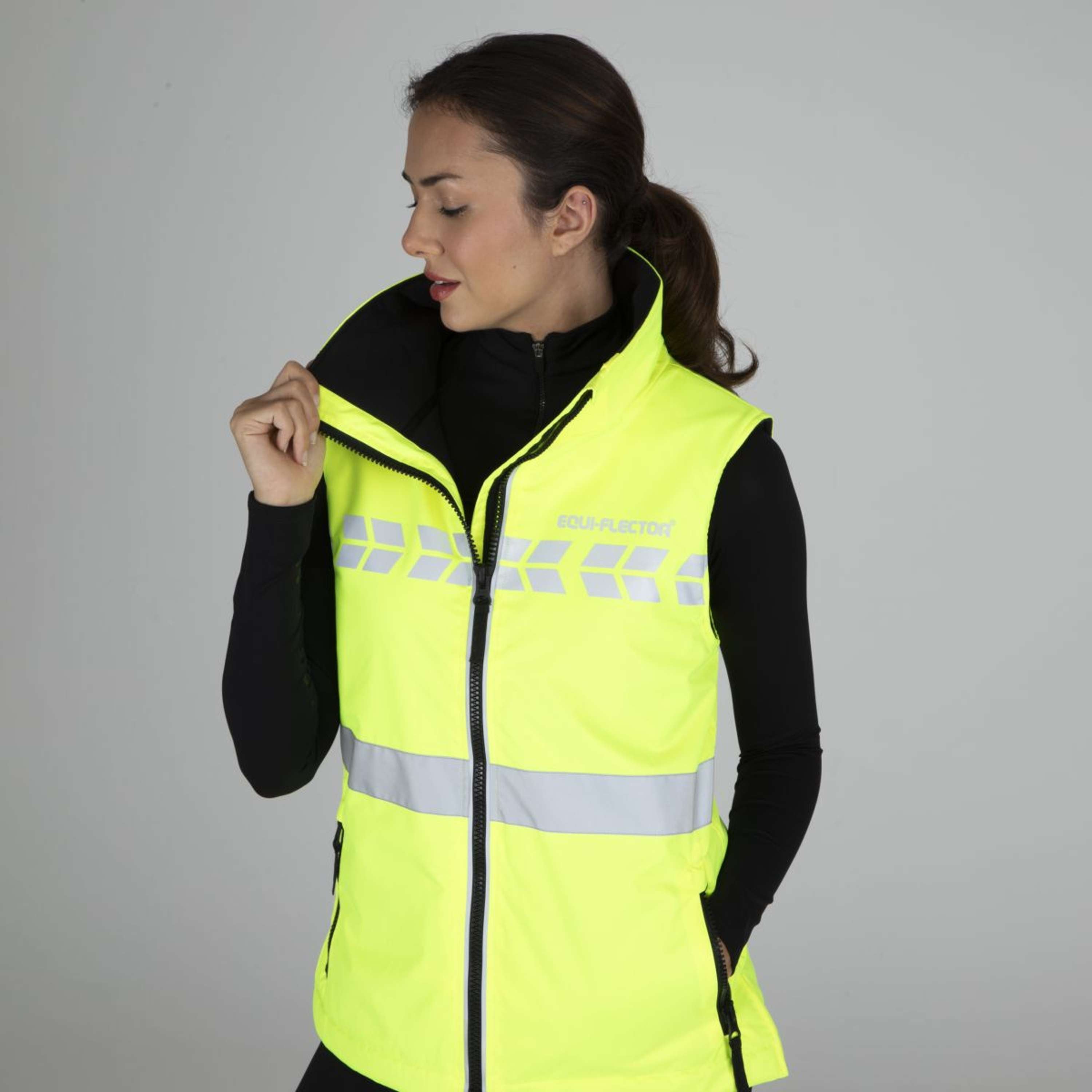 Equi-Flector by Shires Reflective Vest Yellow