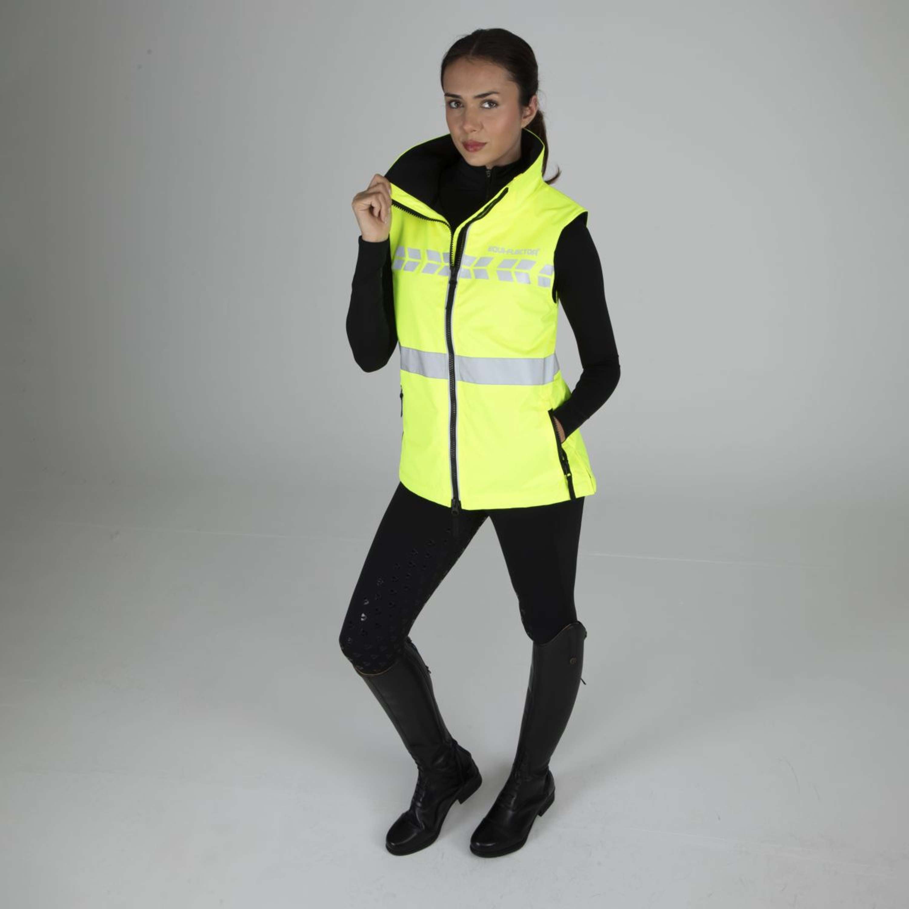 Equi-Flector by Shires Reflective Vest Yellow