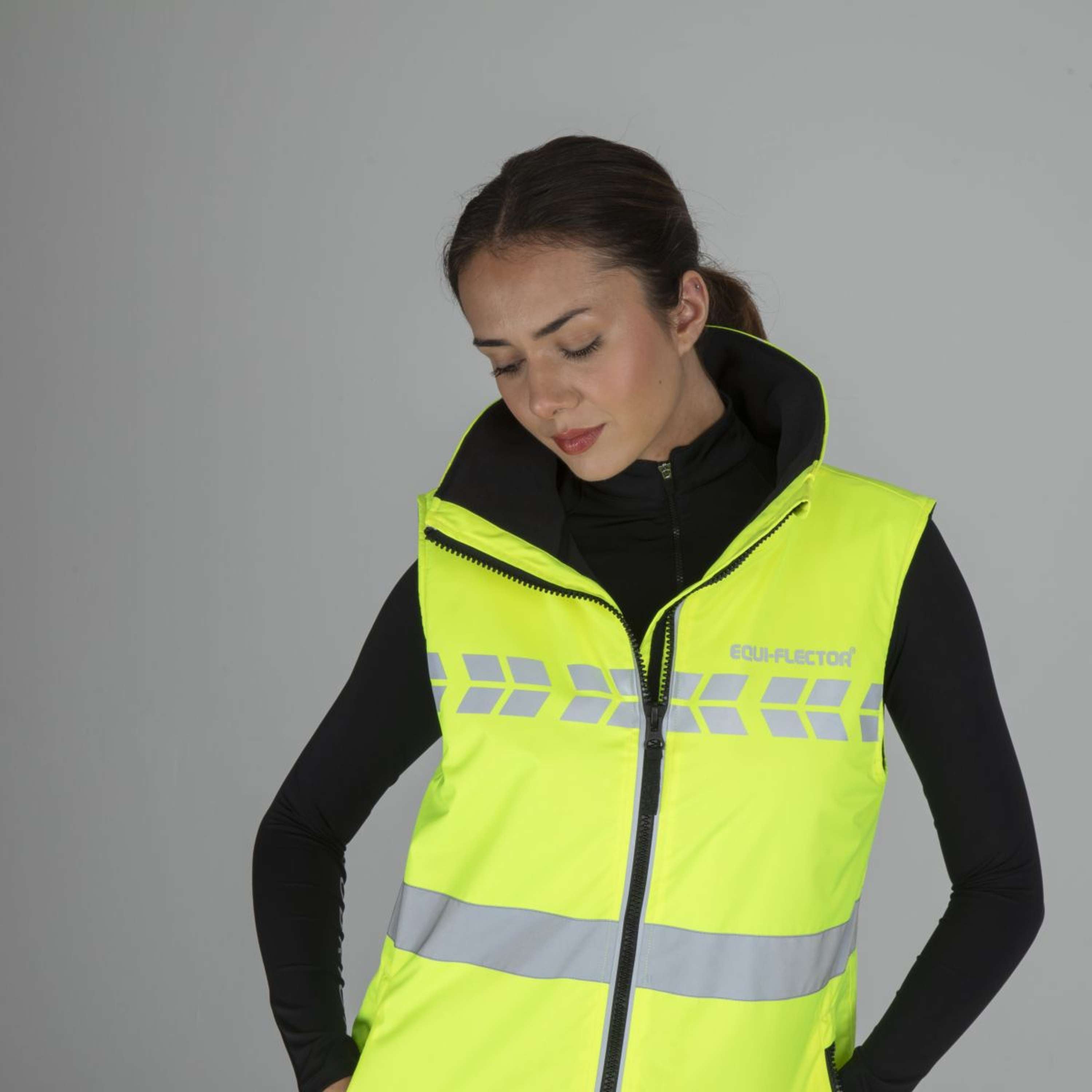 Equi-Flector by Shires Reflective Vest Yellow