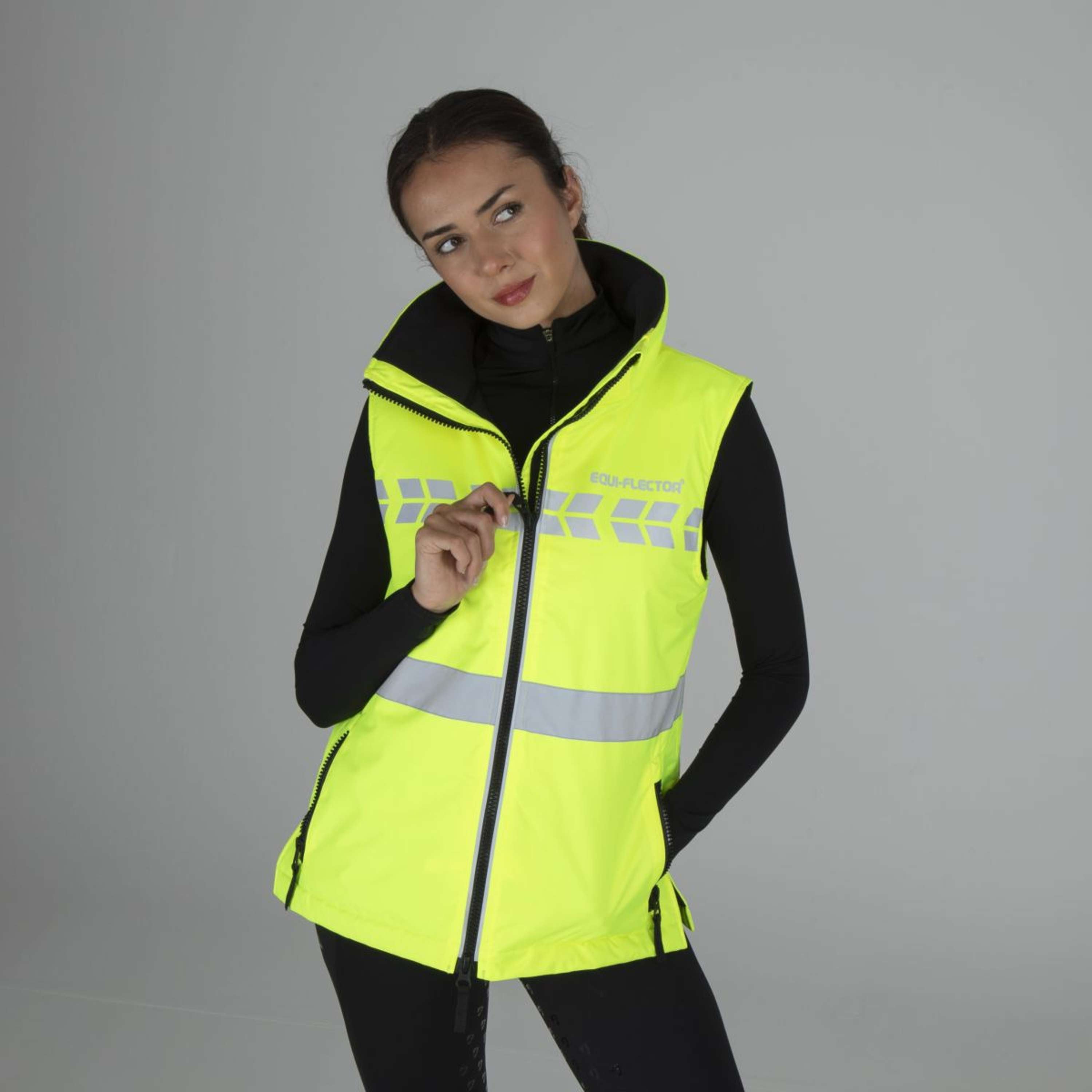 Equi-Flector by Shires Reflective Vest Yellow