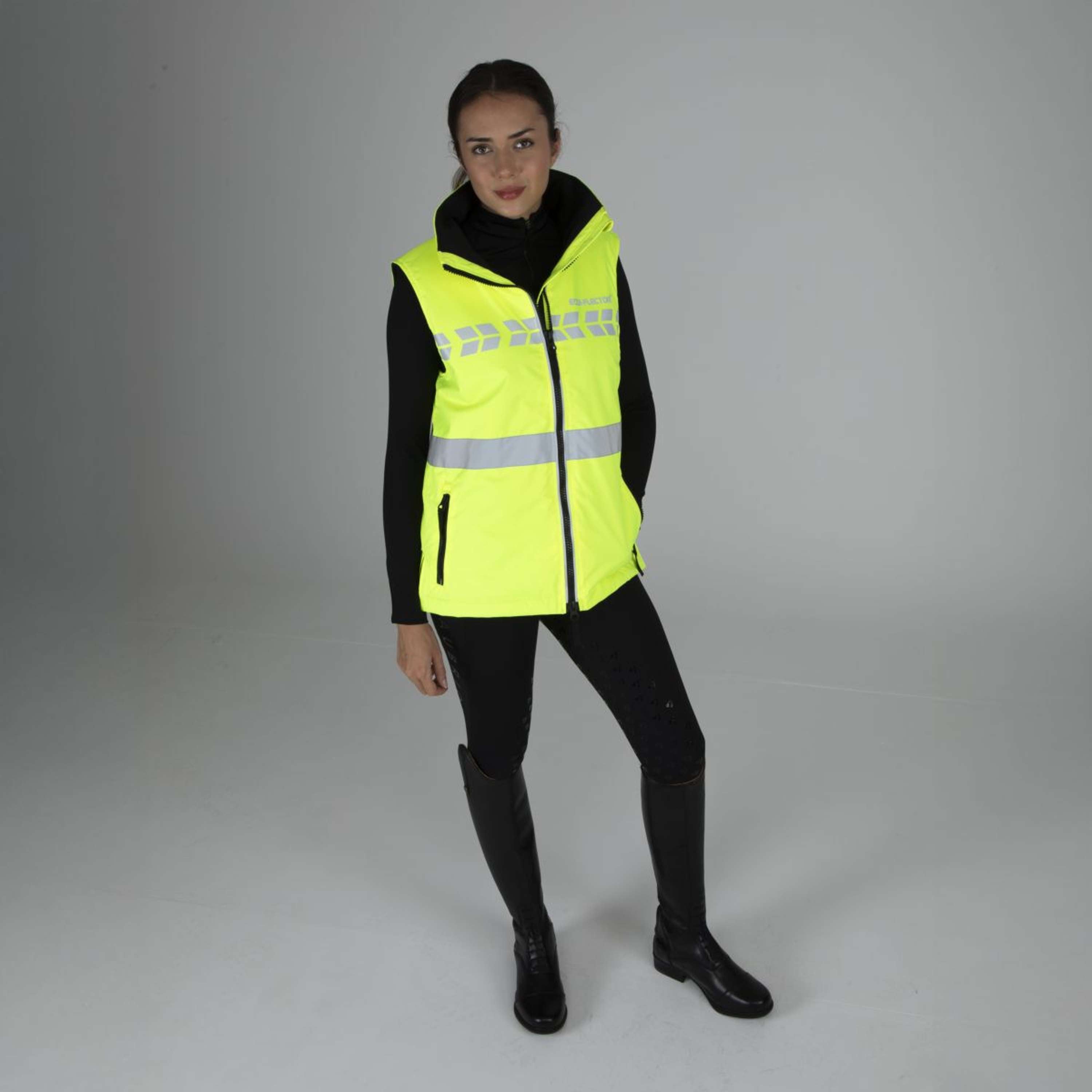 Equi-Flector by Shires Reflective Vest Yellow