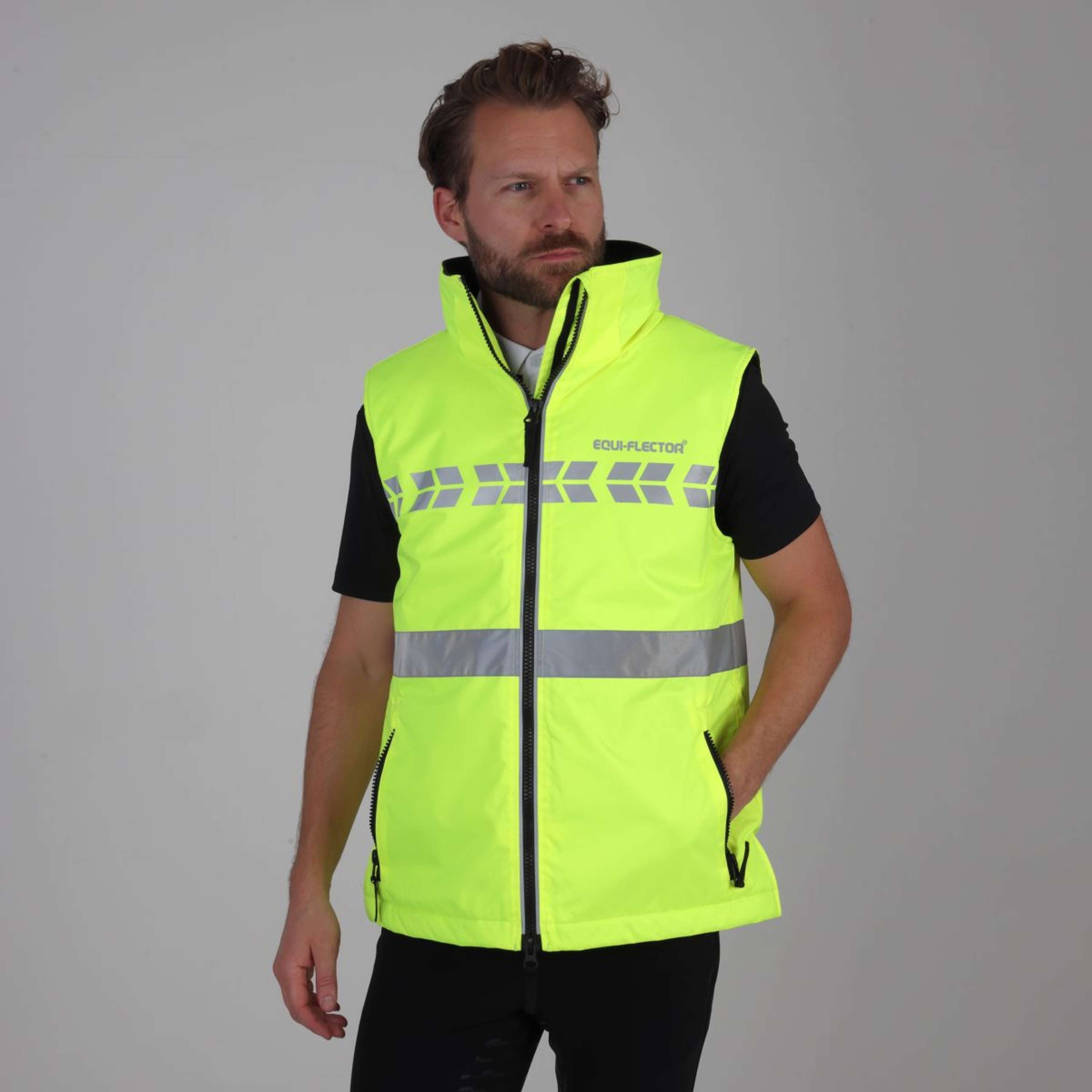 Equi-Flector by Shires Reflective Vest Yellow