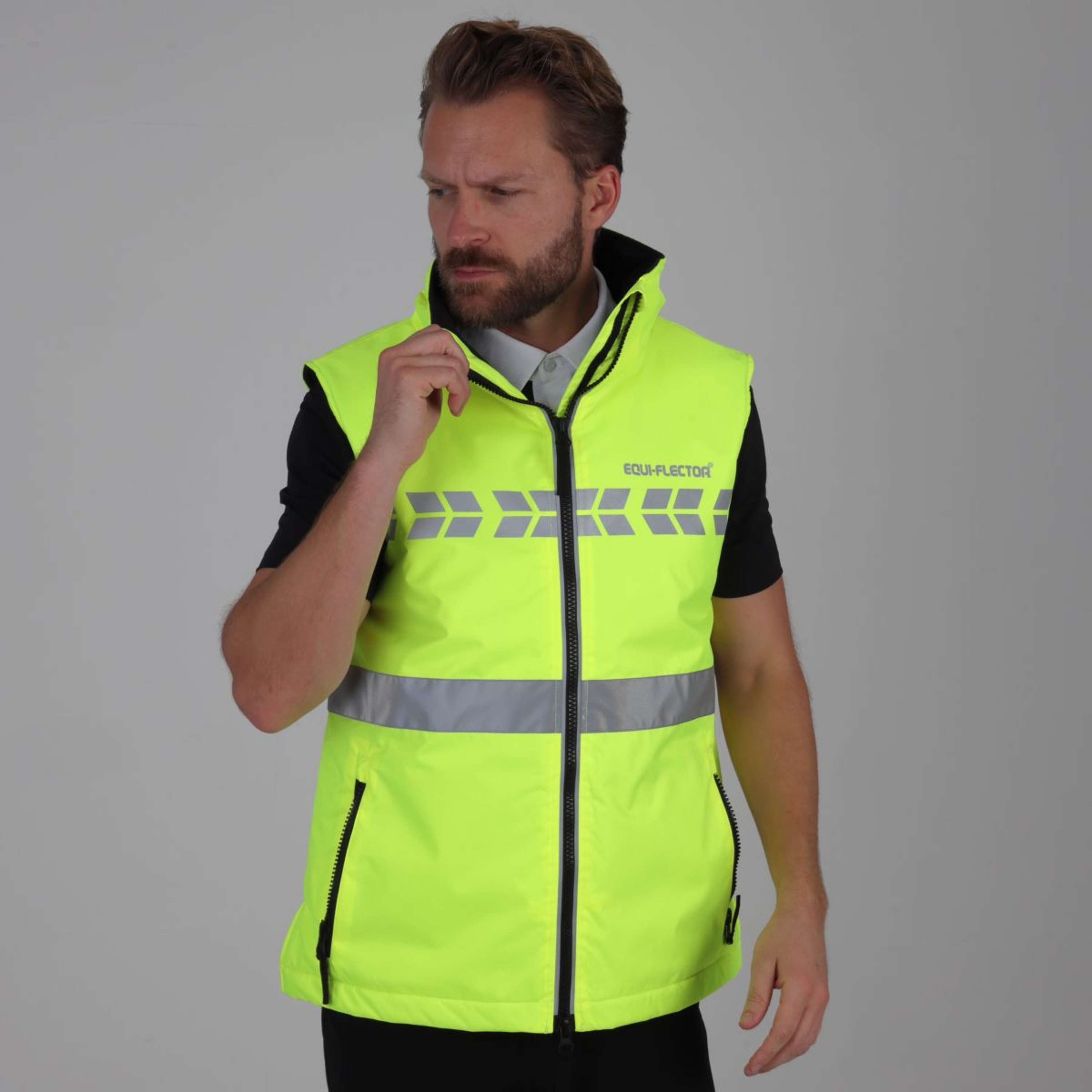 Equi-Flector by Shires Reflective Vest Yellow