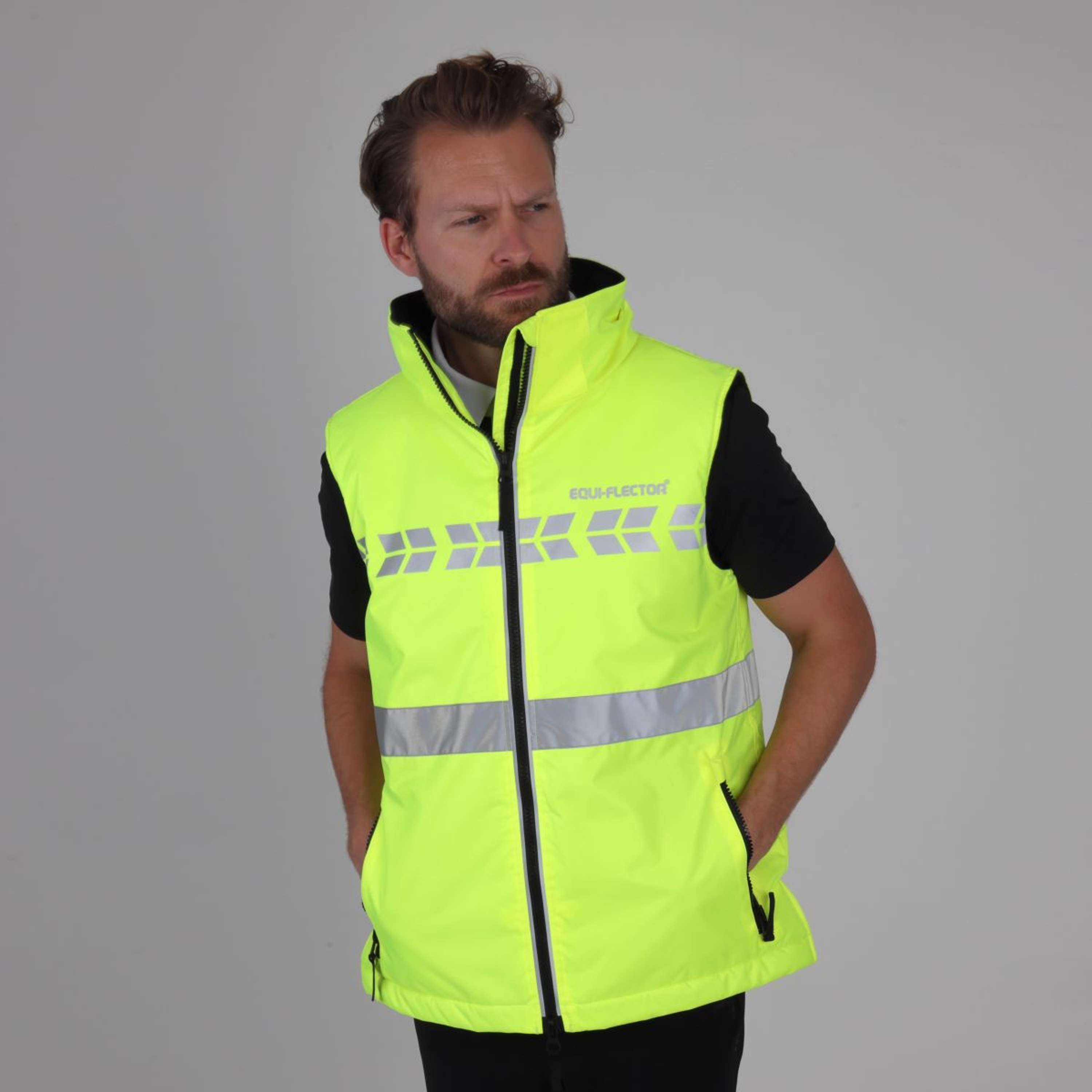 Equi-Flector by Shires Reflective Vest Yellow