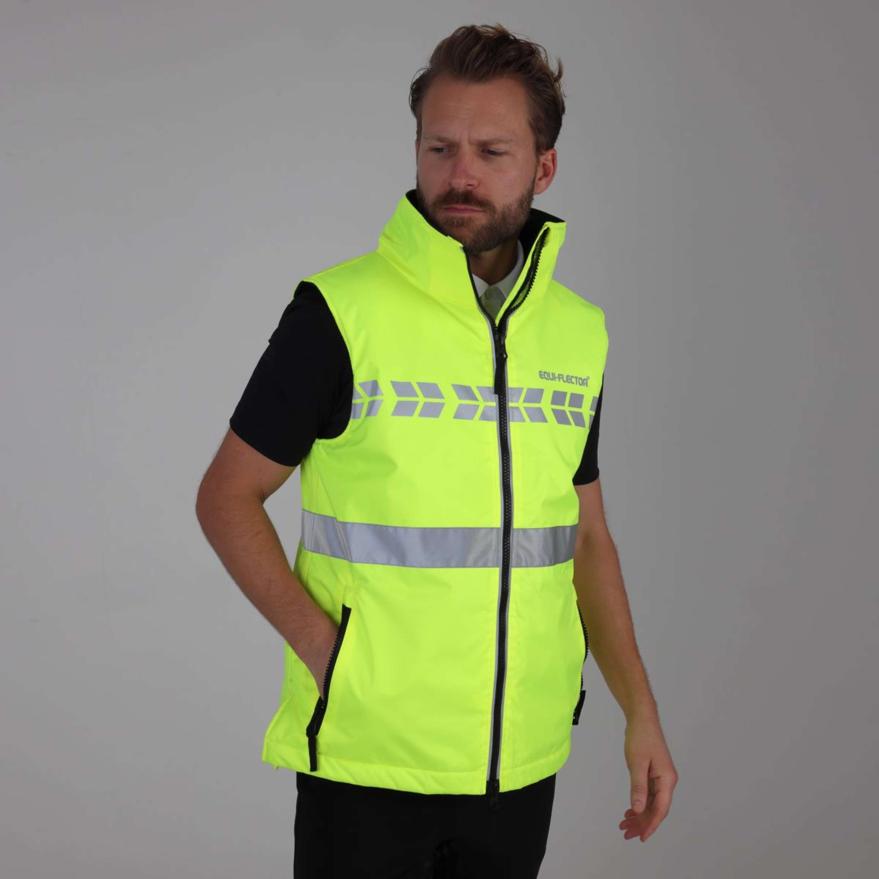 Equi-Flector by Shires Reflective Vest Yellow