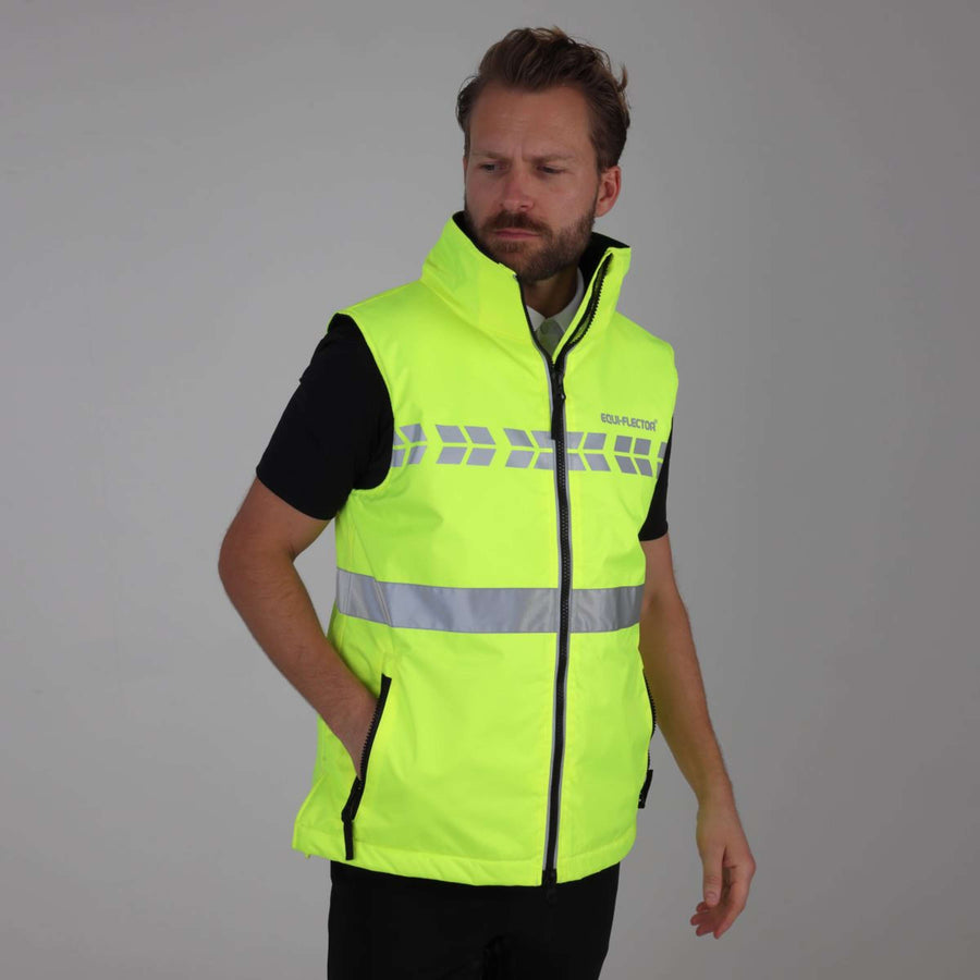 Equi-Flector by Shires Reflective Vest Yellow