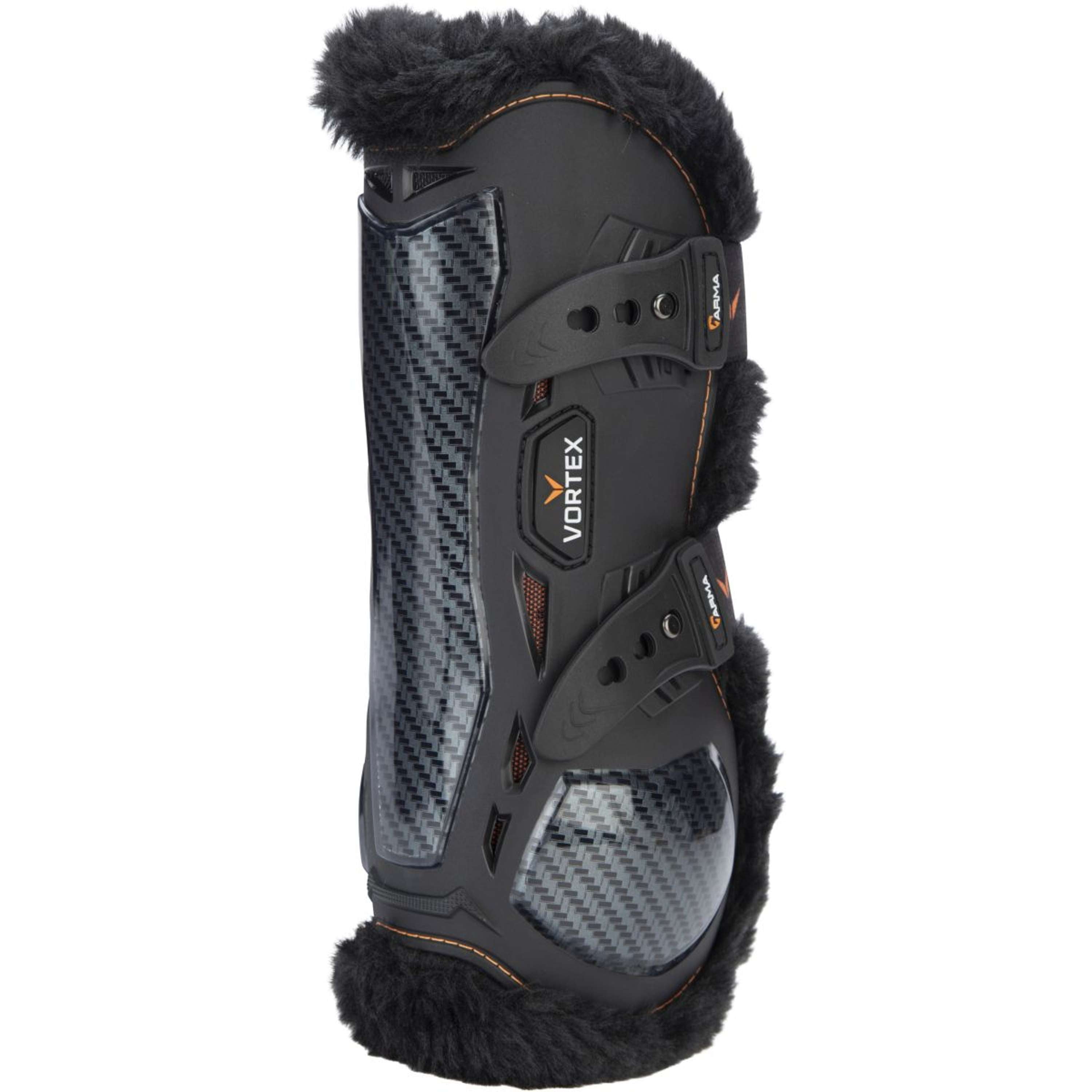 Arma by Shires Tendon Boots Vortex SupaFleece Black