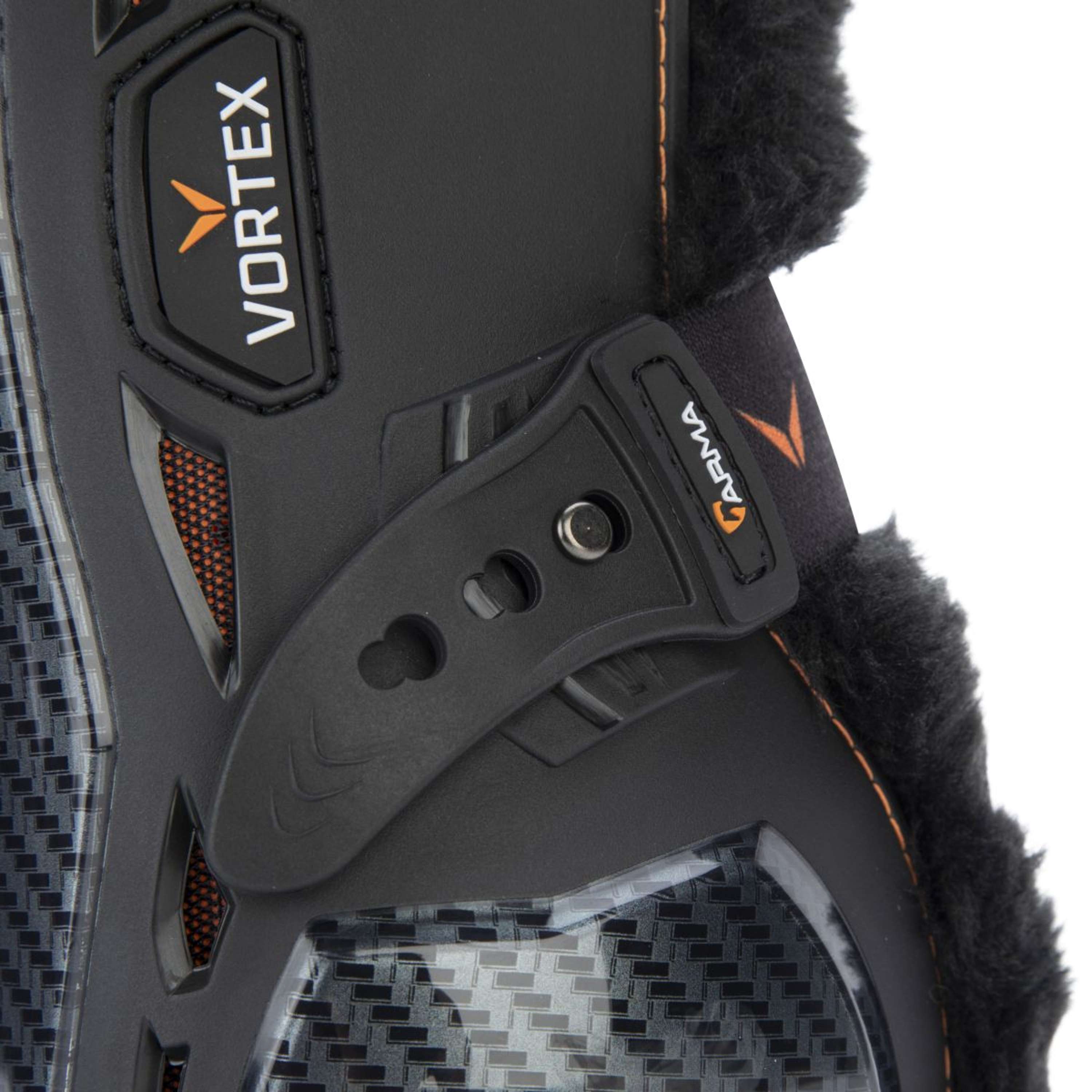 Arma by Shires Tendon Boots Vortex SupaFleece Black