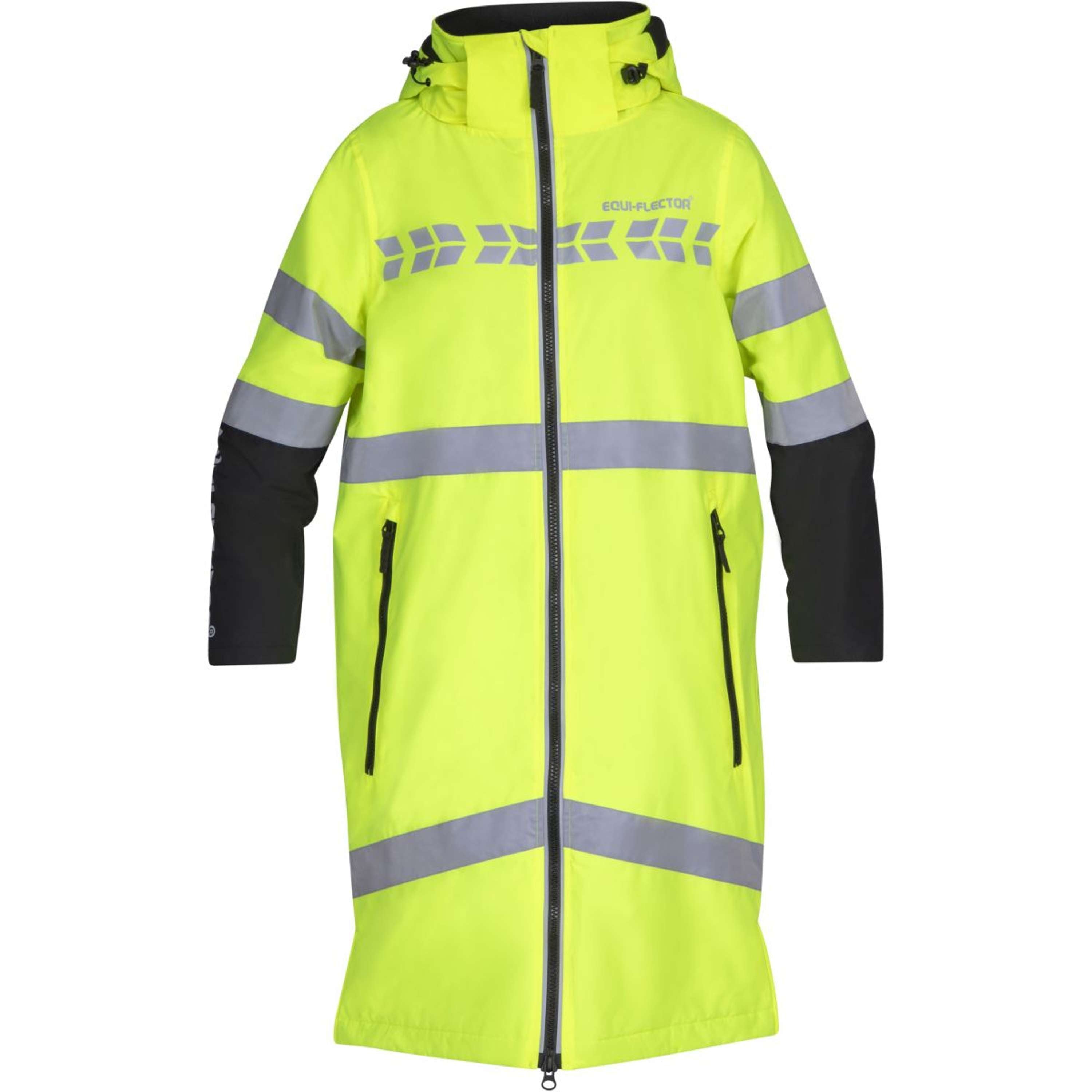 Equi-Flector by Shires Reflective Jacket Long Yellow