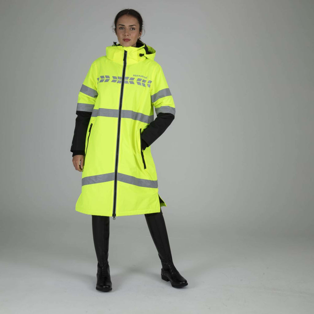 Equi-Flector by Shires Reflective Jacket Long Yellow