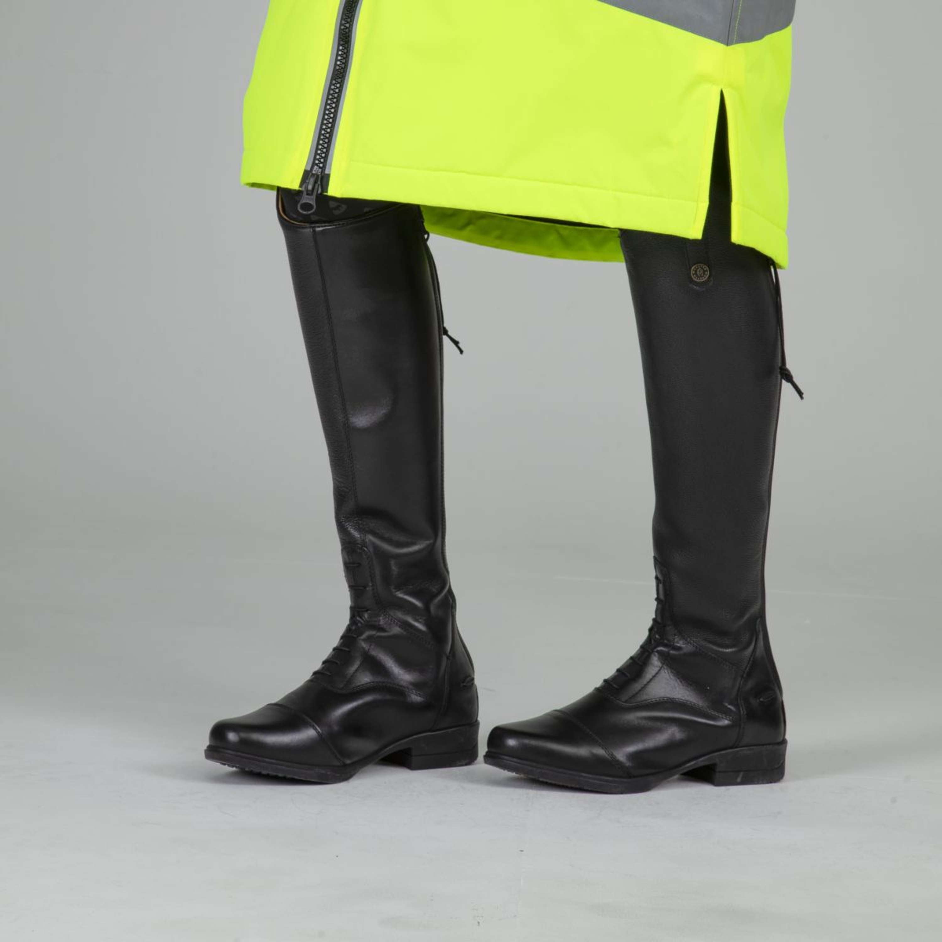 Equi-Flector by Shires Reflective Jacket Long Yellow